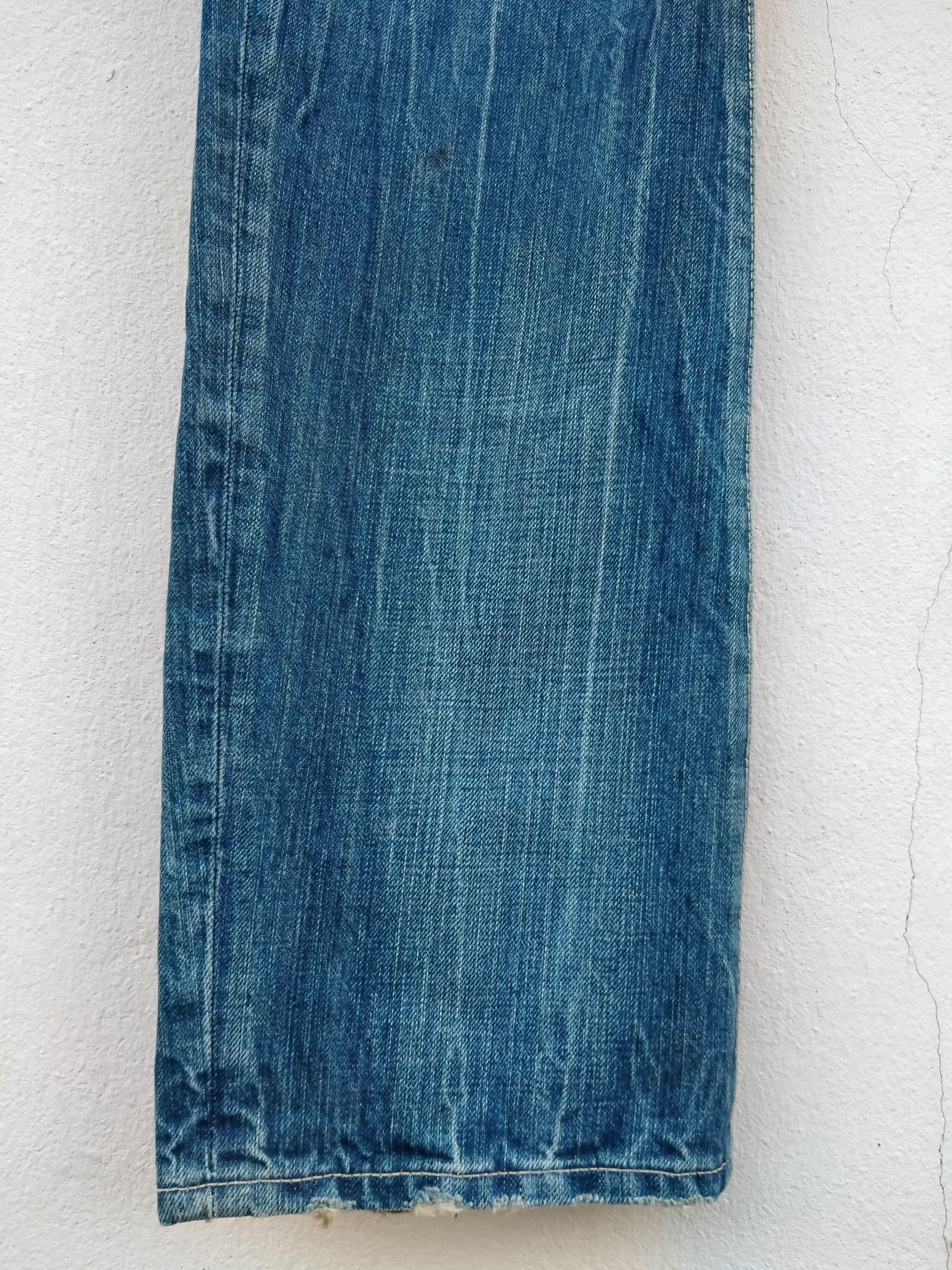 Jil Sander × Uniqlo Distressed Jil Sander X Uniqlo Regular Fit Denim Jeans Size US 30 / EU 46 - 7 Thumbnail