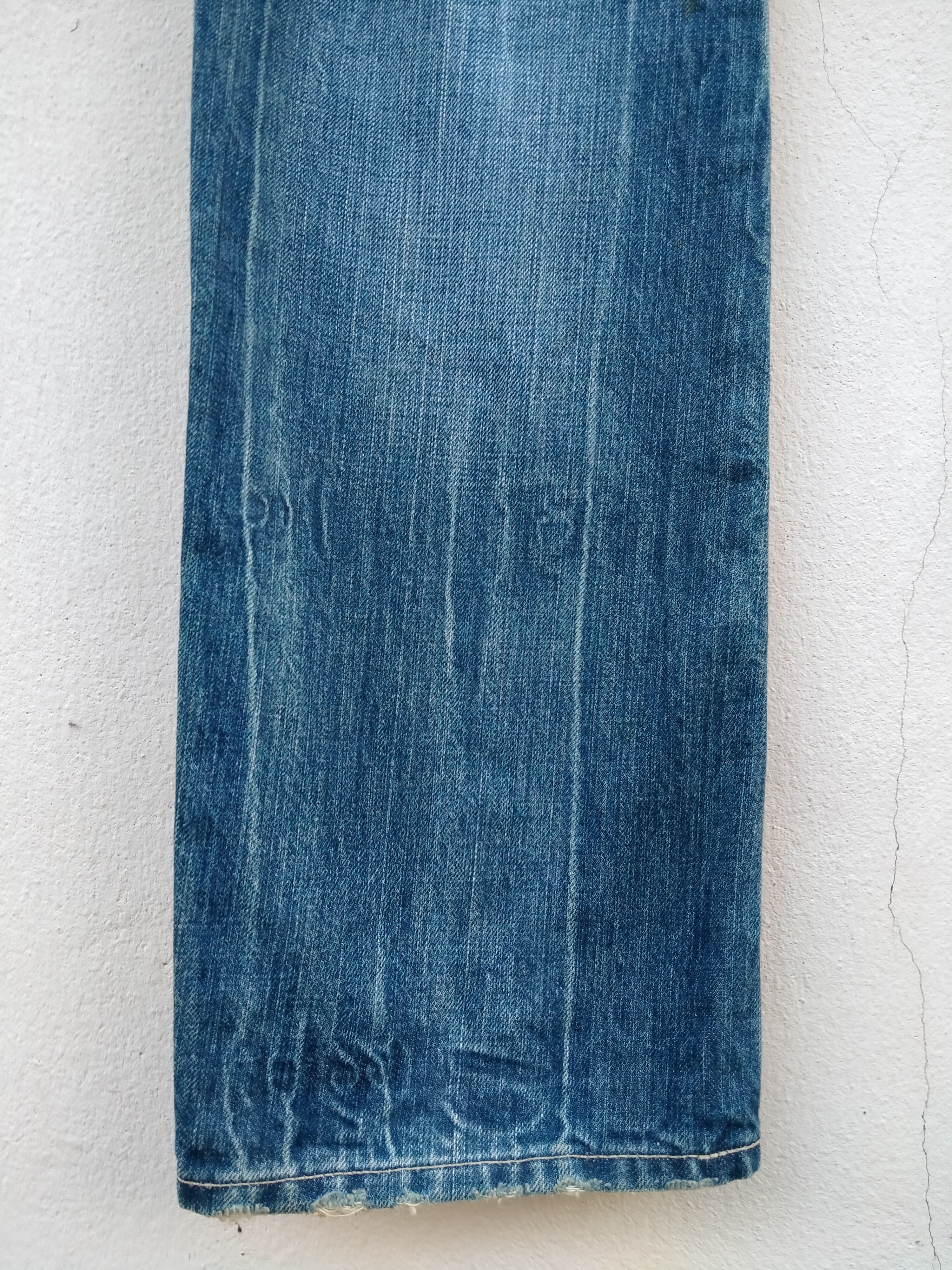 Jil Sander × Uniqlo Distressed Jil Sander X Uniqlo Regular Fit Denim Jeans Size US 30 / EU 46 - 14 Thumbnail