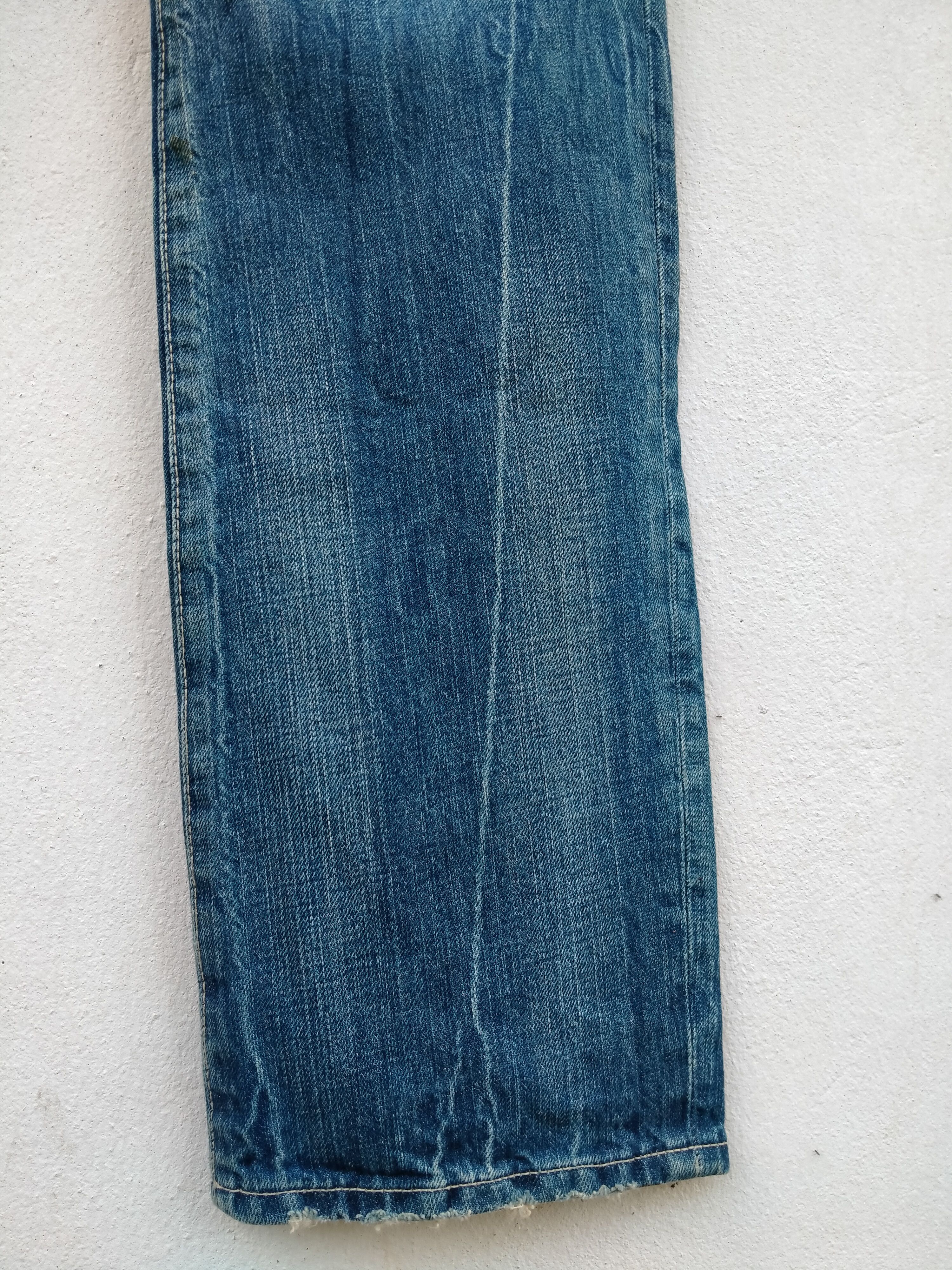 Jil Sander × Uniqlo Distressed Jil Sander X Uniqlo Regular Fit Denim Jeans Size US 30 / EU 46 - 10 Thumbnail