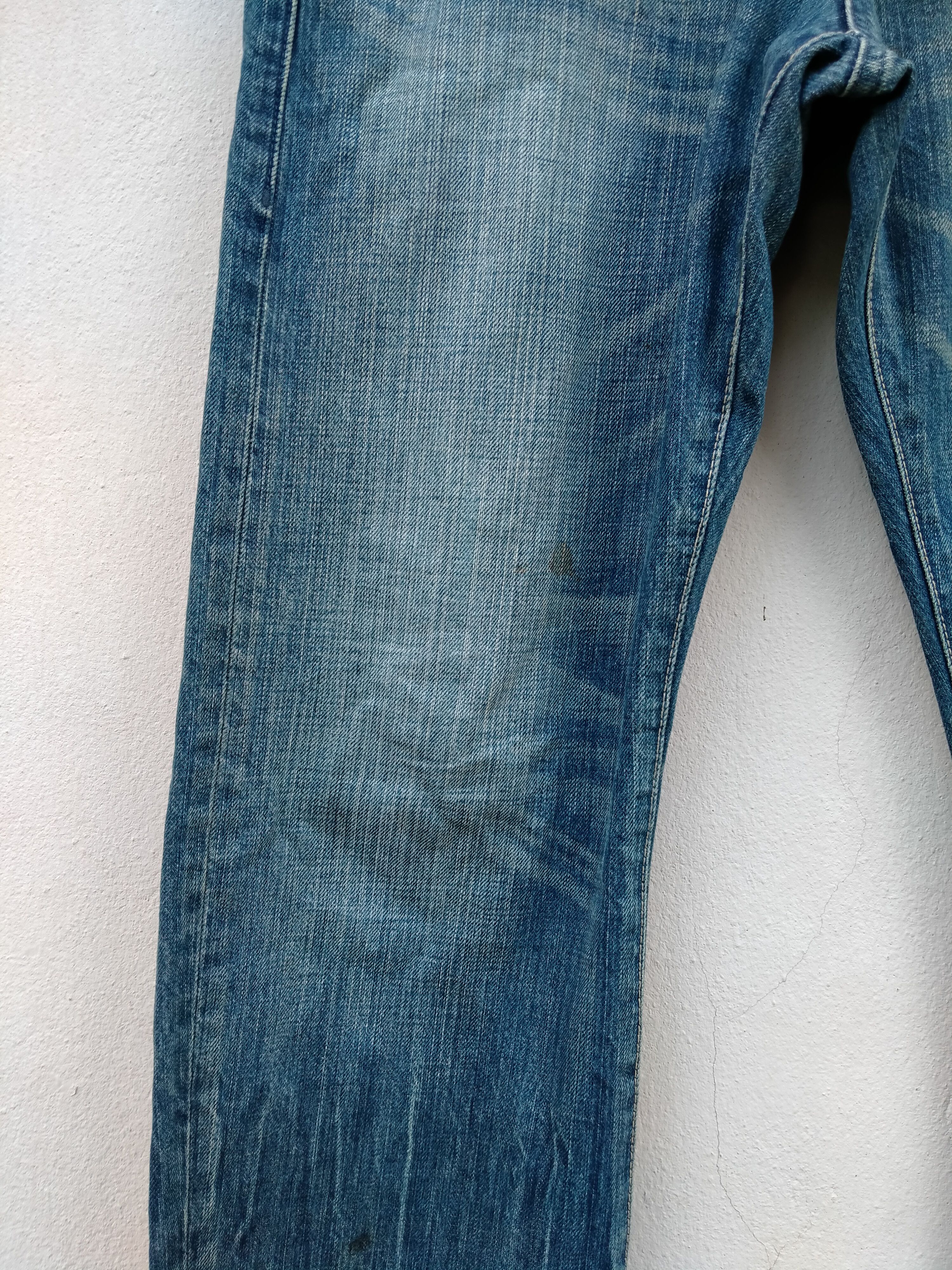 Jil Sander × Uniqlo Distressed Jil Sander X Uniqlo Regular Fit Denim Jeans Size US 30 / EU 46 - 6 Thumbnail