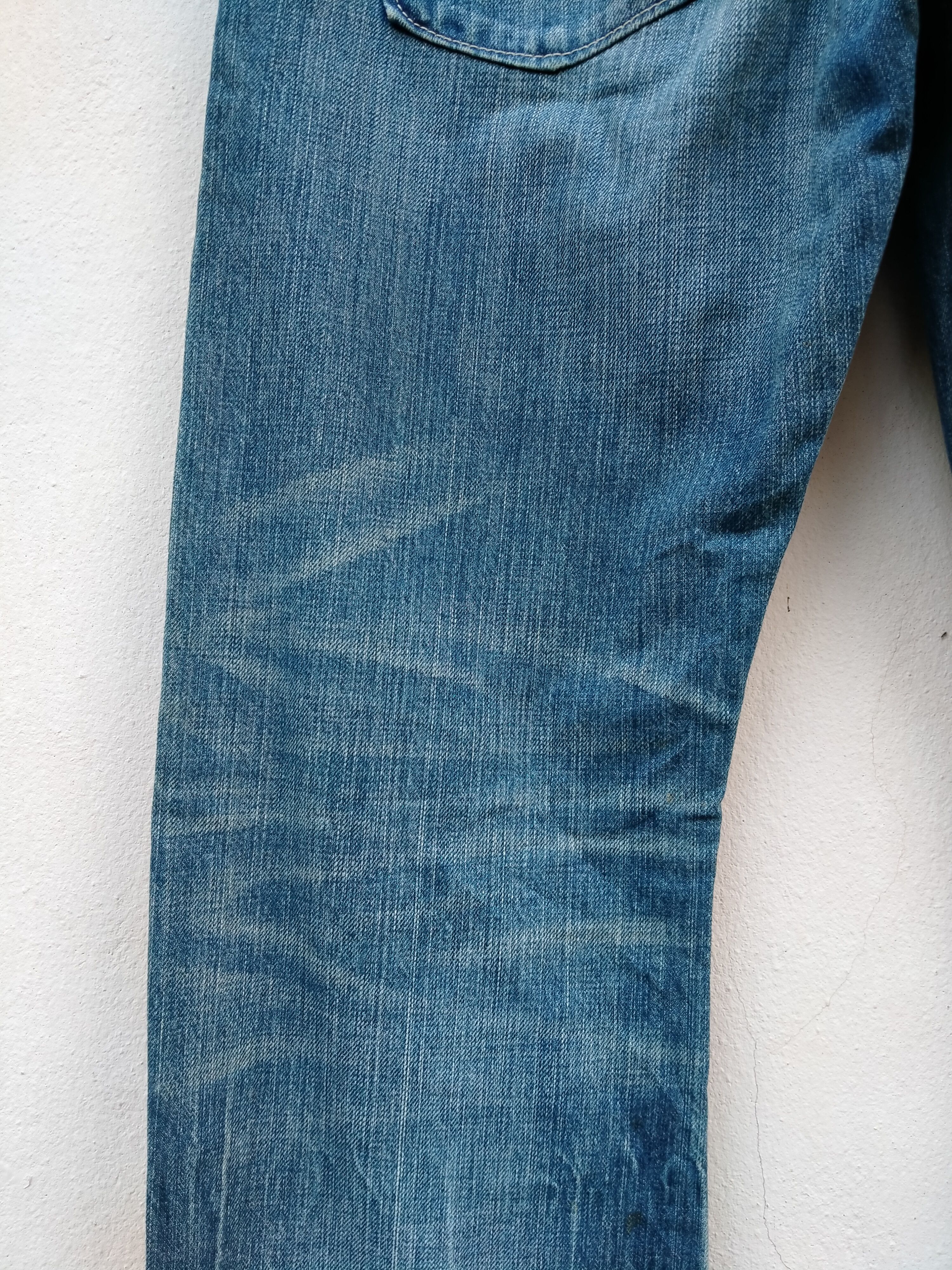 Jil Sander × Uniqlo Distressed Jil Sander X Uniqlo Regular Fit Denim Jeans Size US 30 / EU 46 - 13 Thumbnail
