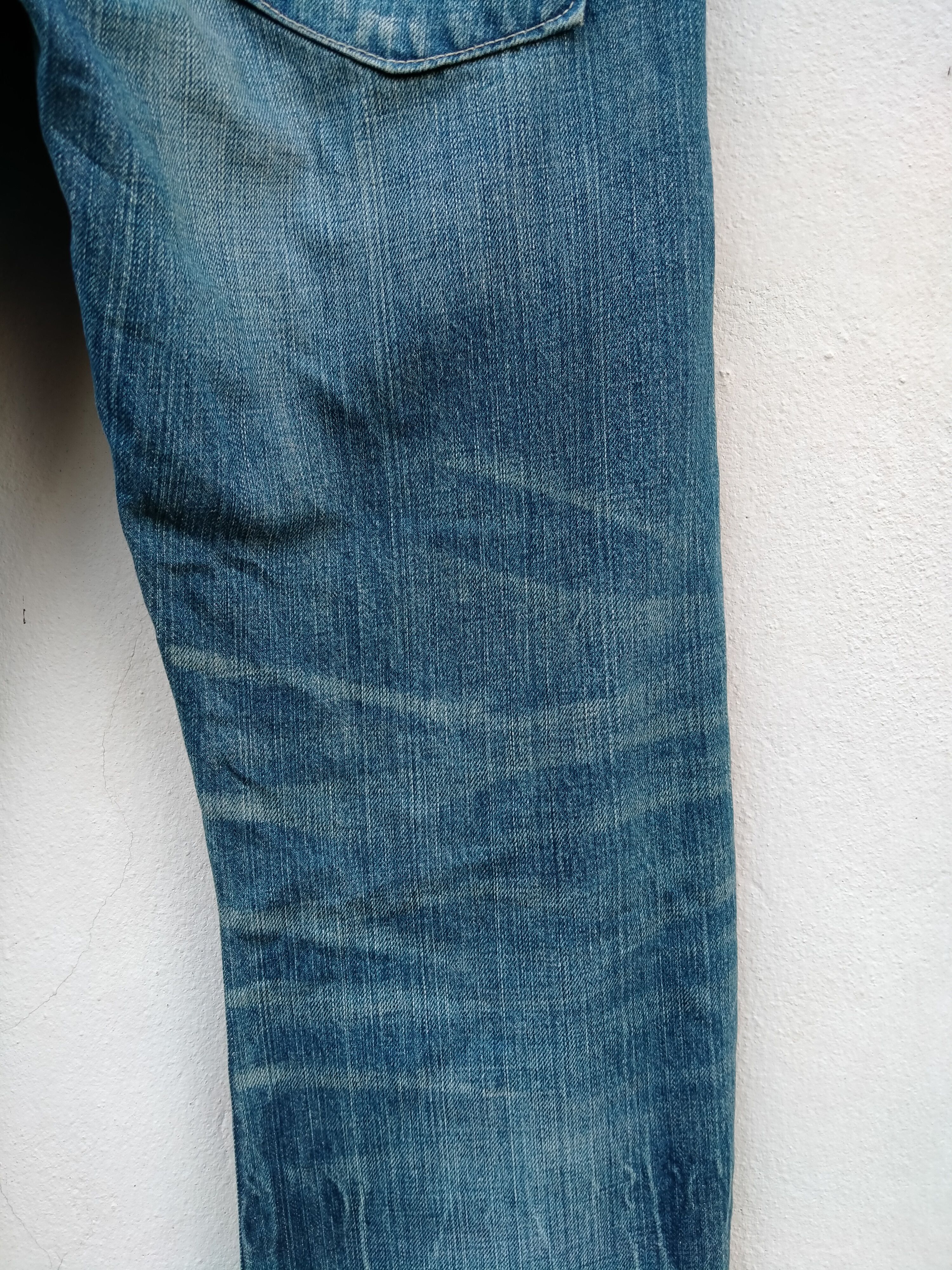 Jil Sander × Uniqlo Distressed Jil Sander X Uniqlo Regular Fit Denim Jeans Size US 30 / EU 46 - 16 Thumbnail
