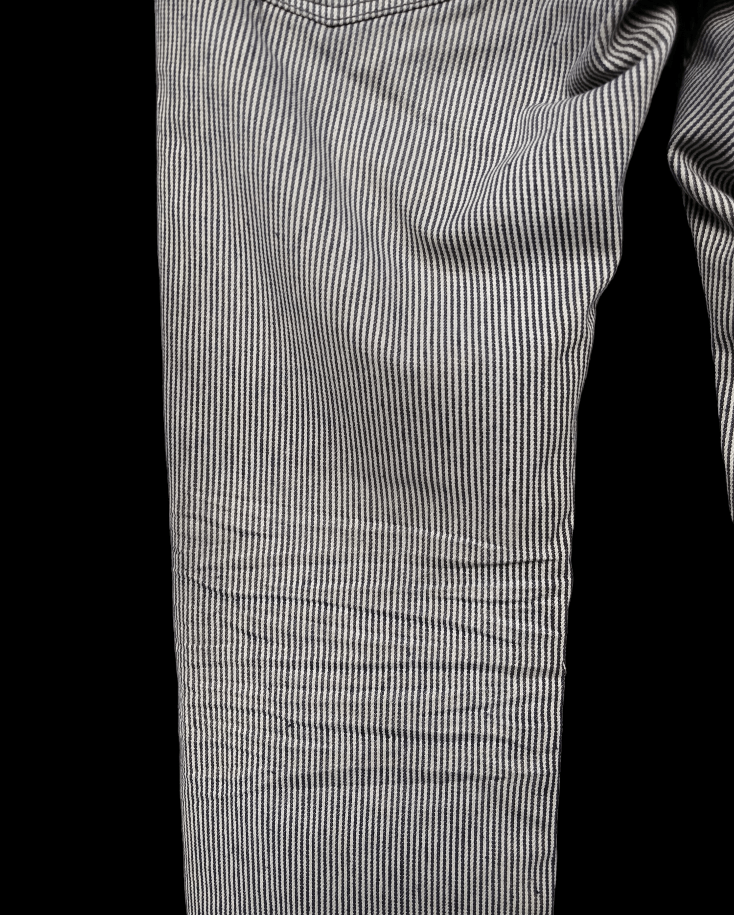 The Difference Vintage Boro Sashiko Rips Rupert Difference Stripe Denim Size US 30 / EU 46 - 13 Thumbnail