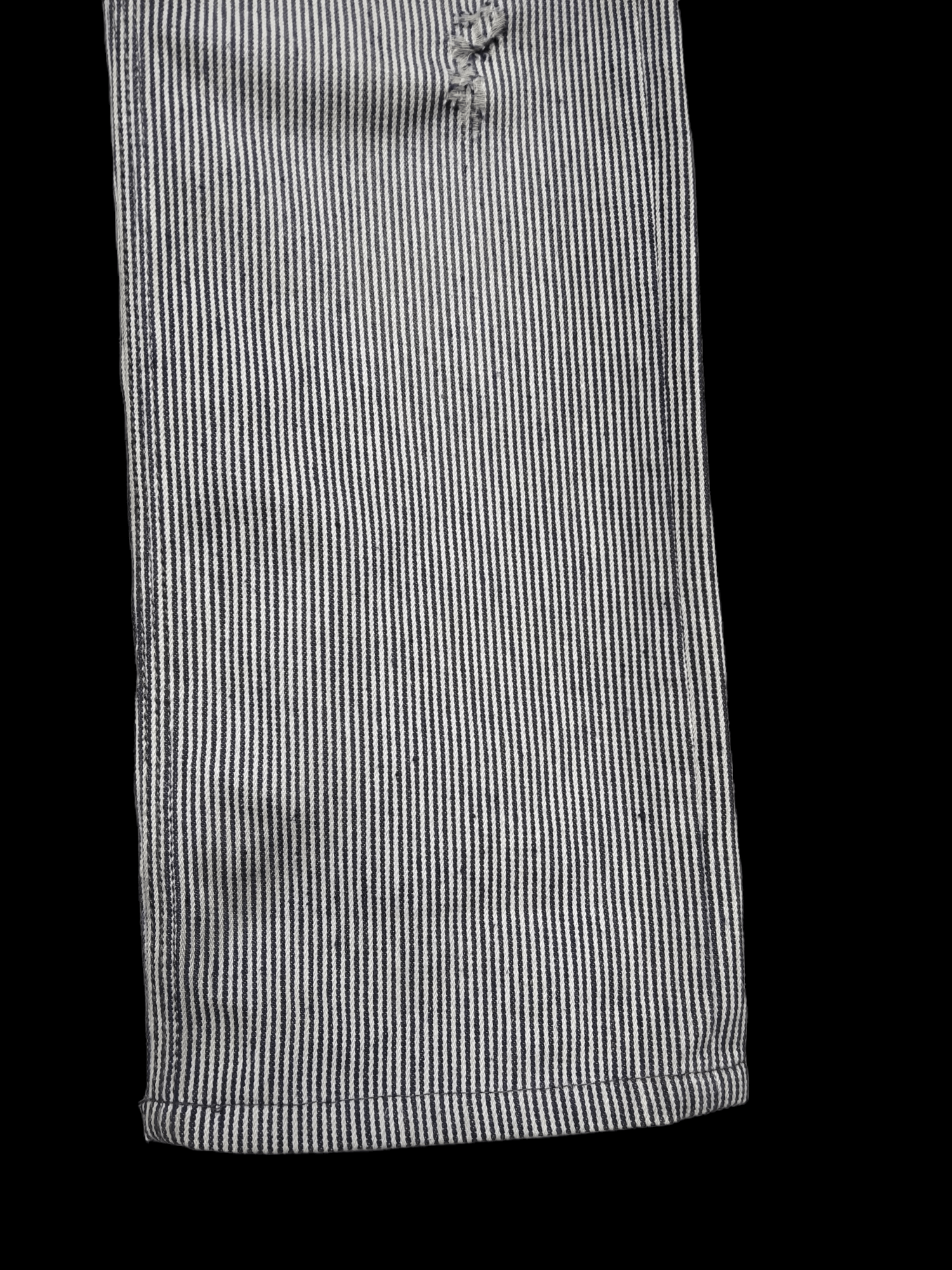 The Difference Vintage Boro Sashiko Rips Rupert Difference Stripe Denim Size US 30 / EU 46 - 10 Thumbnail