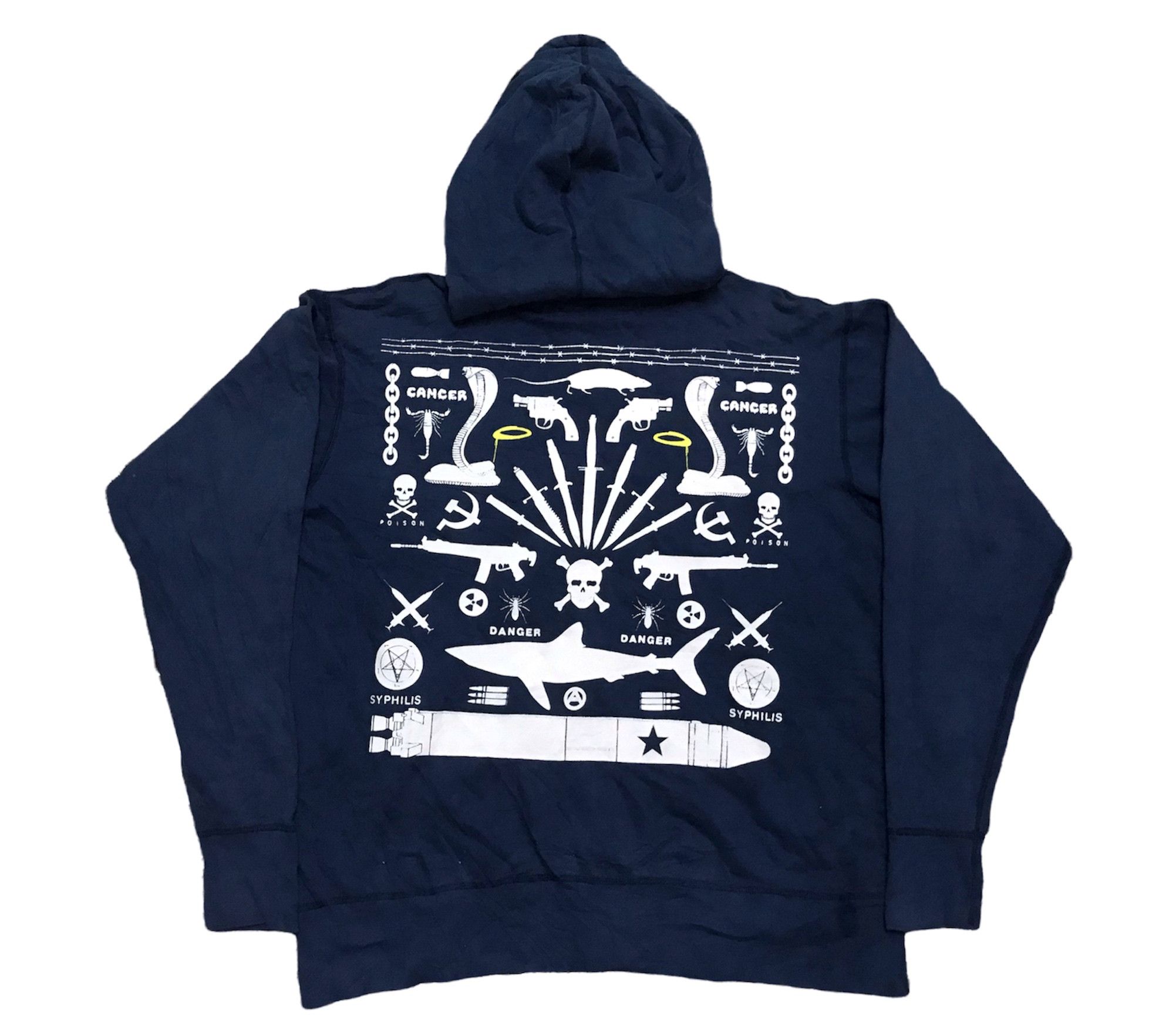 Vintage Vintage skate hoodie Size US M / EU 48-50 / 2 - 1 Thumbnail