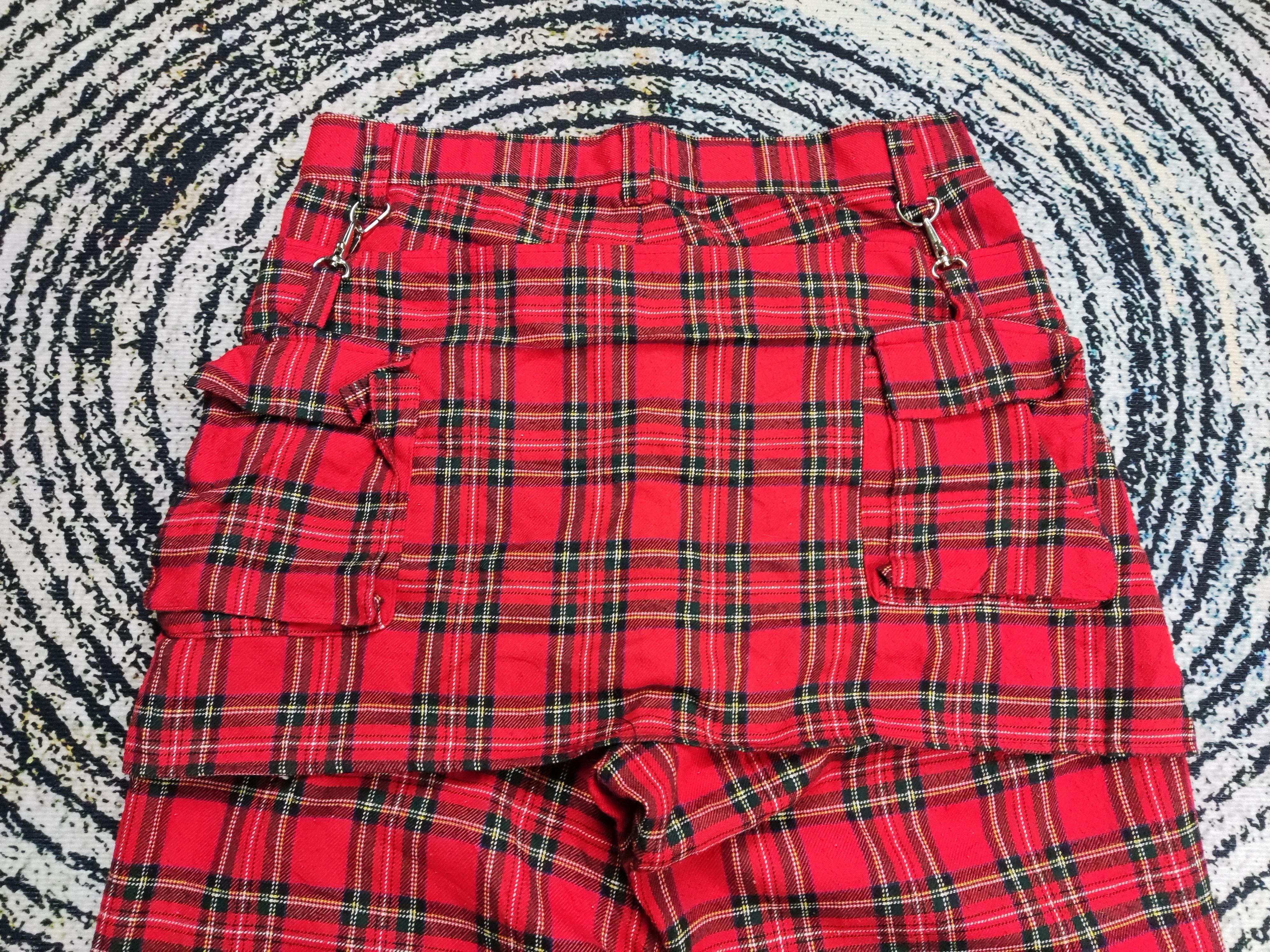 Band Tees × Japanese Brand × Seditionaries ❤️‍🔥ALPHALLE❤🔥 Layered Skirt Bondage Pants Size US 30 / EU 46 - 8 Thumbnail
