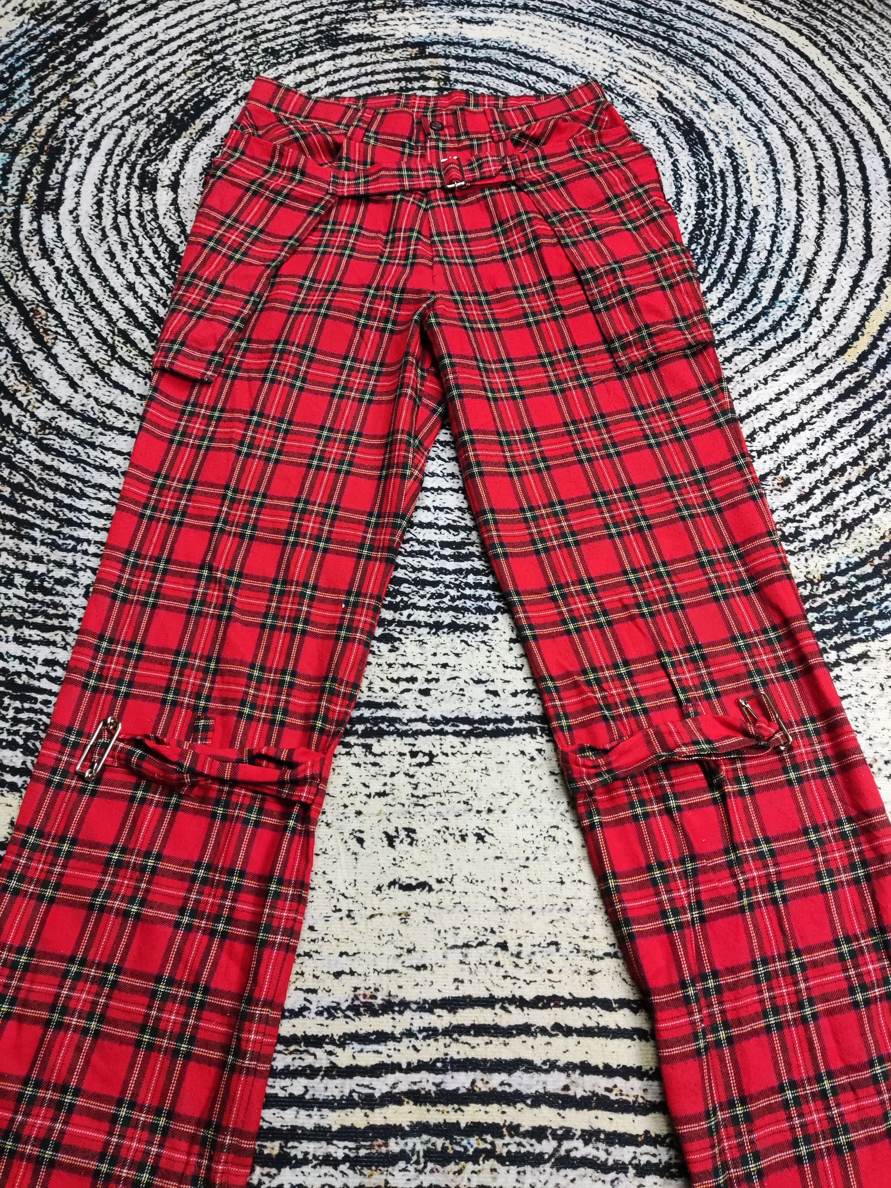 Band Tees × Japanese Brand × Seditionaries ❤️‍🔥ALPHALLE❤🔥 Layered Skirt Bondage Pants Size US 30 / EU 46 - 2 Thumbnail