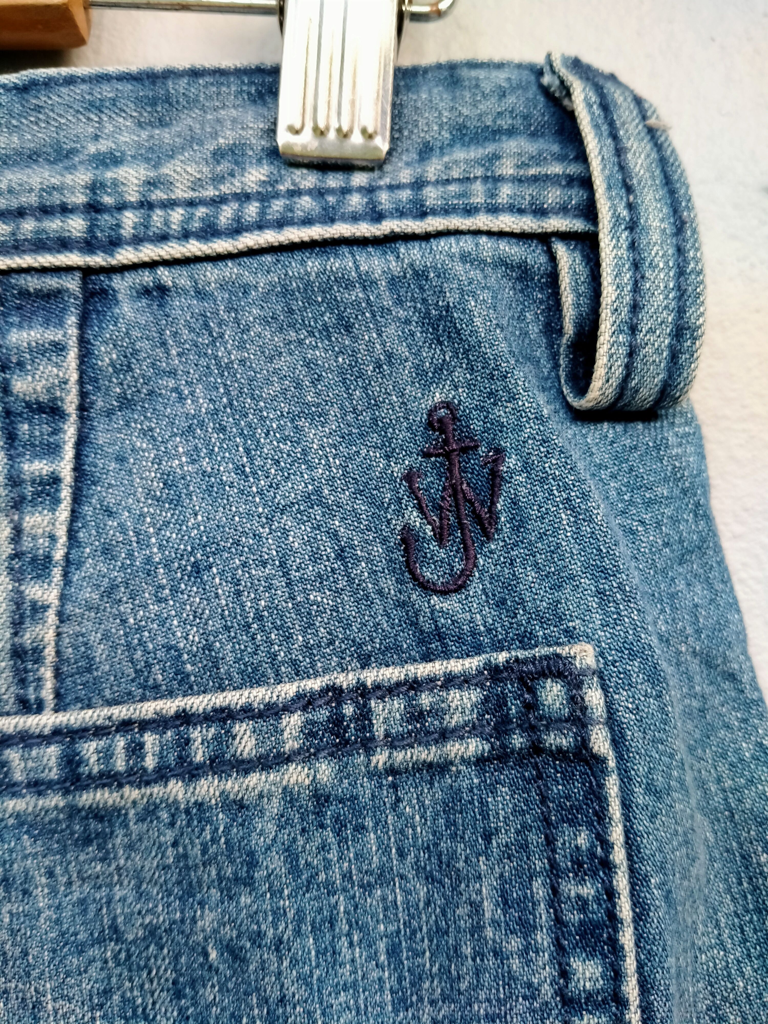 JW Anderson × Uniqlo J.W. Anderson X Uniqlo Indigo Blue Denim Fatigue Pant Size US 30 / EU 46 - 4 Thumbnail