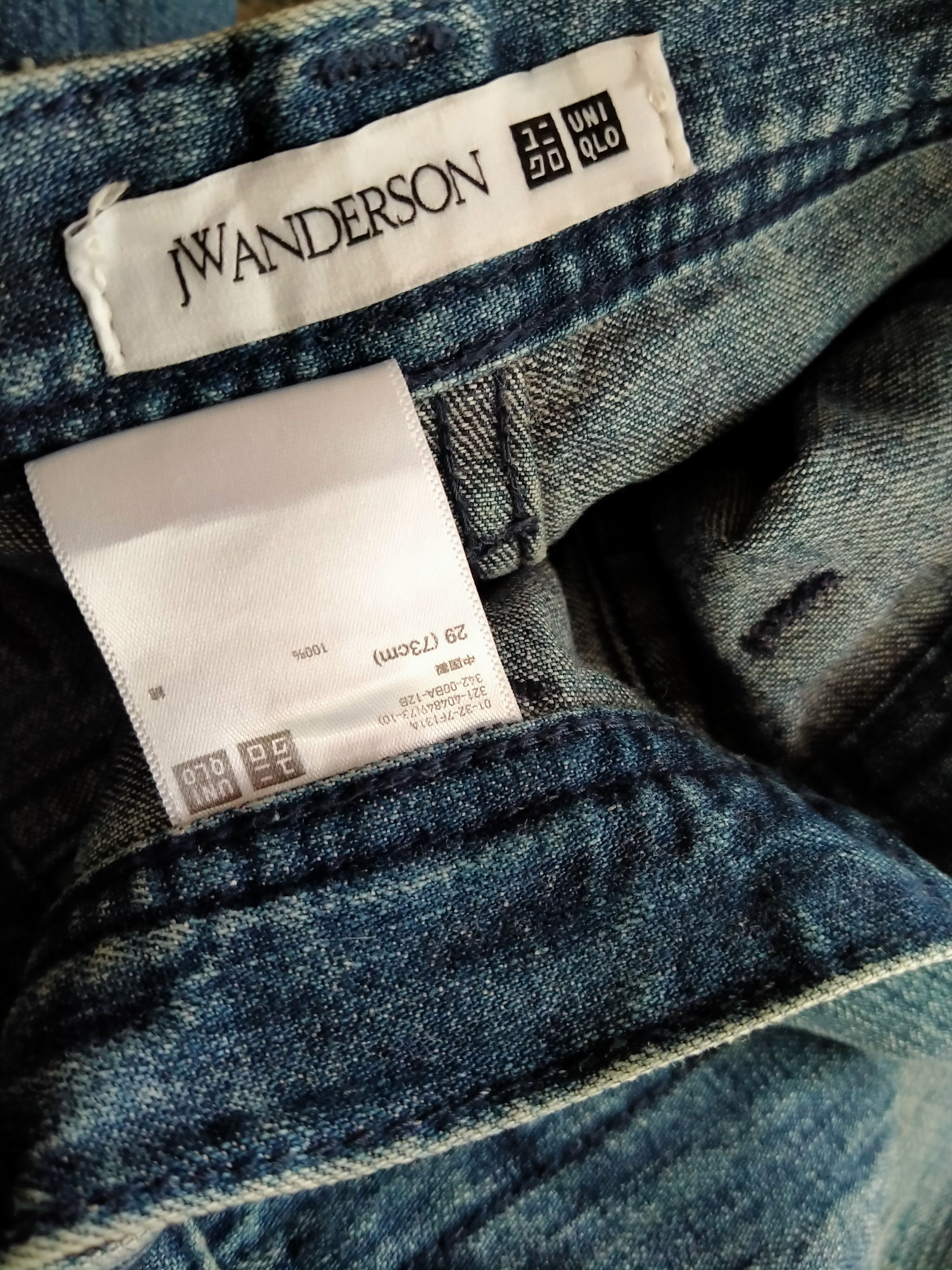 JW Anderson × Uniqlo J.W. Anderson X Uniqlo Indigo Blue Denim Fatigue Pant Size US 30 / EU 46 - 6 Thumbnail