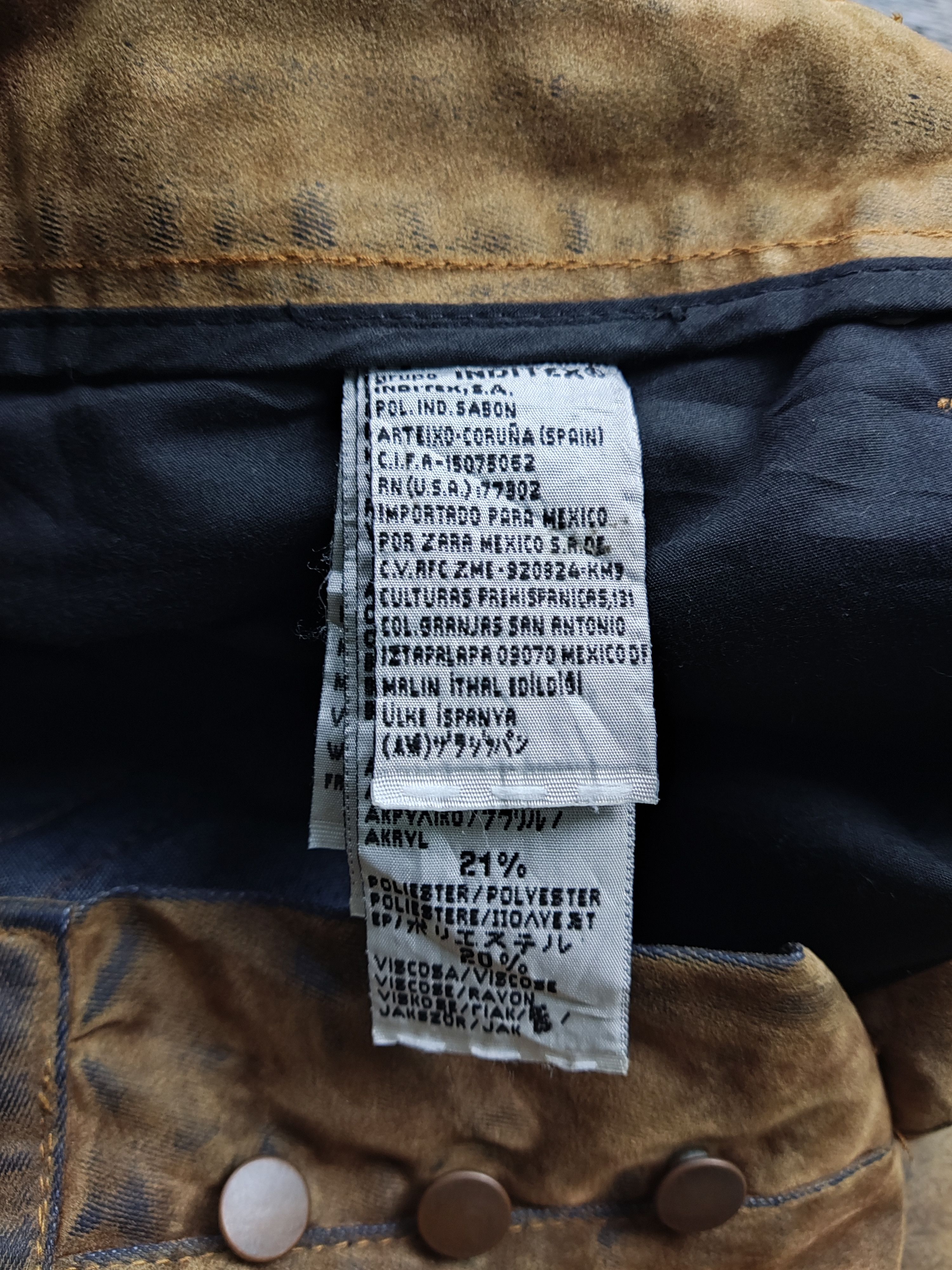 Japanese Brand × Zara ZARA MAN Jeans rare items Size US 30 / EU 46 - 6 Thumbnail