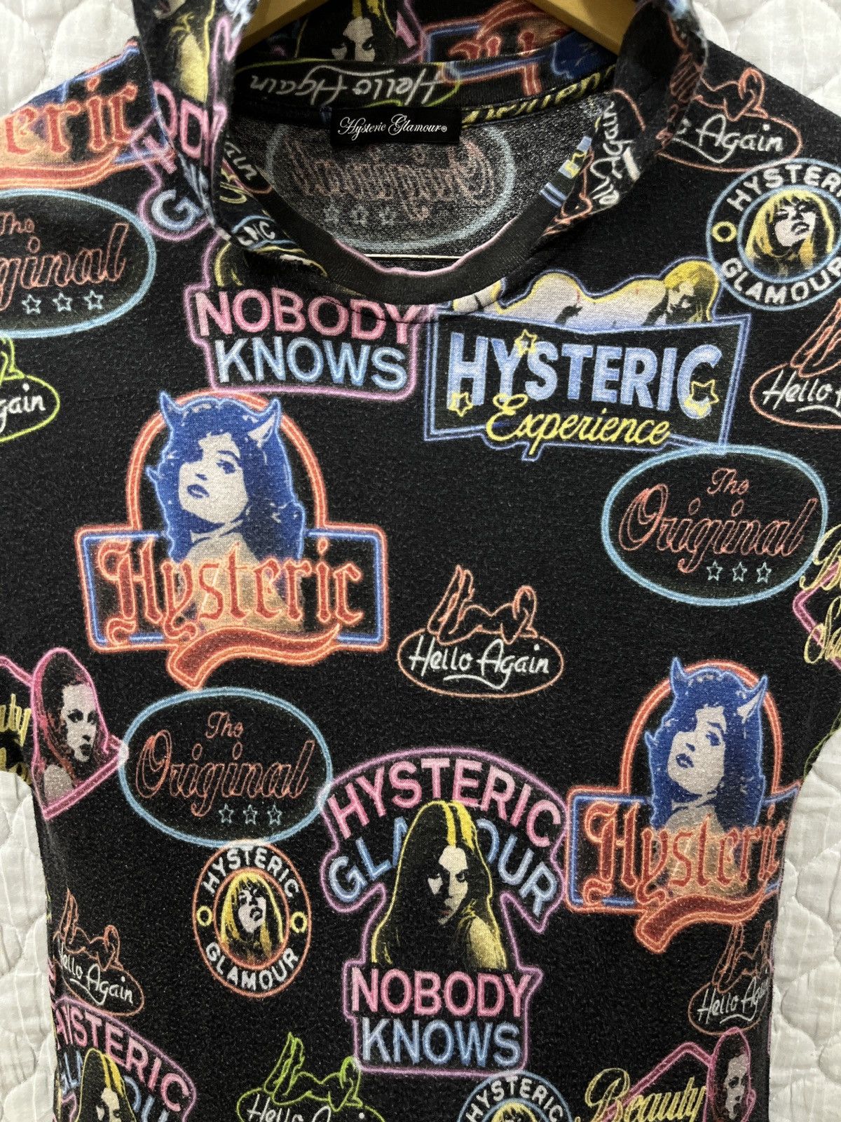 Hysteric Glamour (Ffff). VINTAGE HYSTERIC GLAMOUR OVER PRINT HOODIE DRESS Size S / US 4 / IT 40 - 7 Thumbnail
