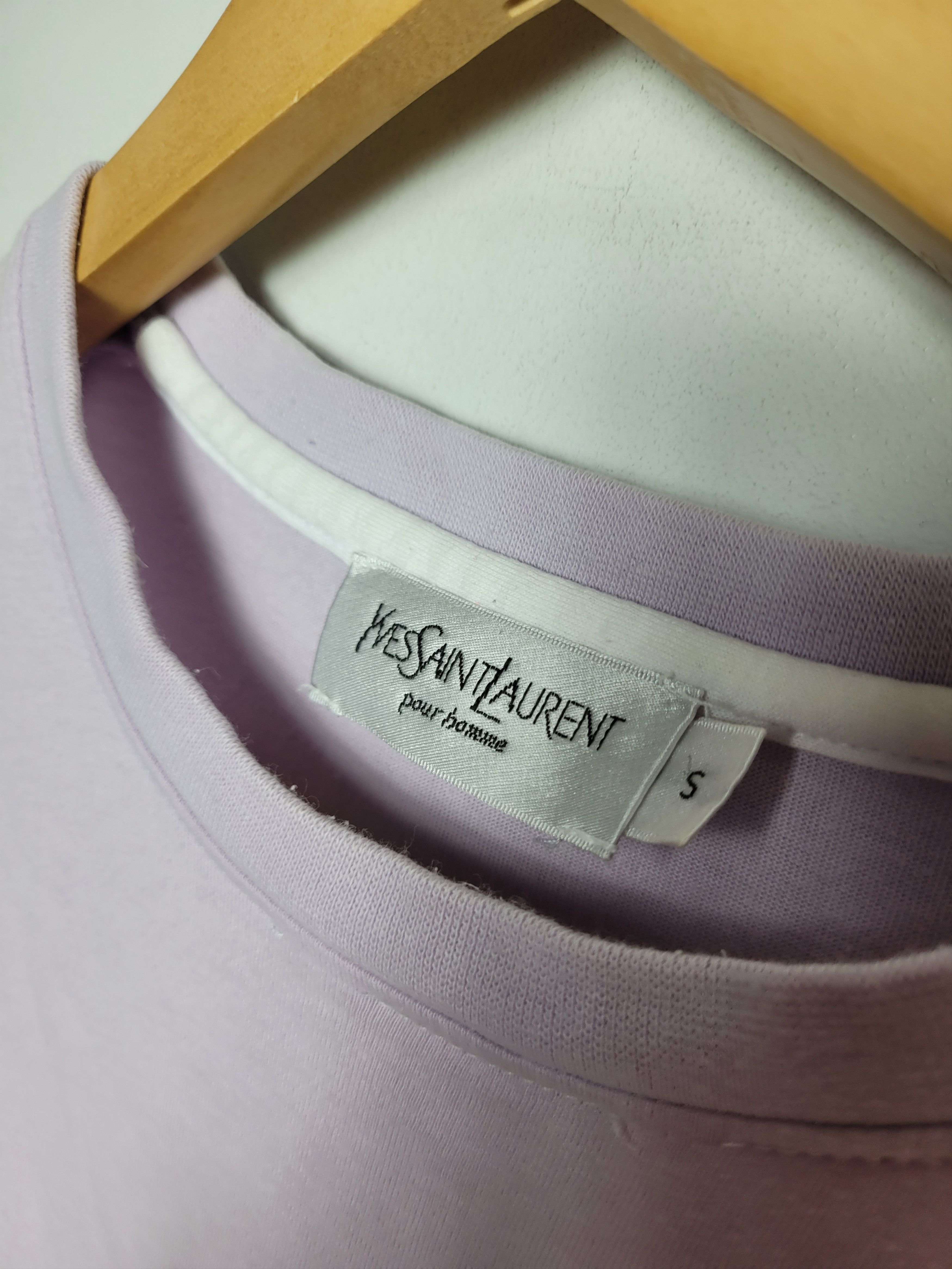 Vintage × Yves Saint Laurent Yves Saint Laurent big logo tee Size US S / EU 44-46 / 1 - 4 Thumbnail