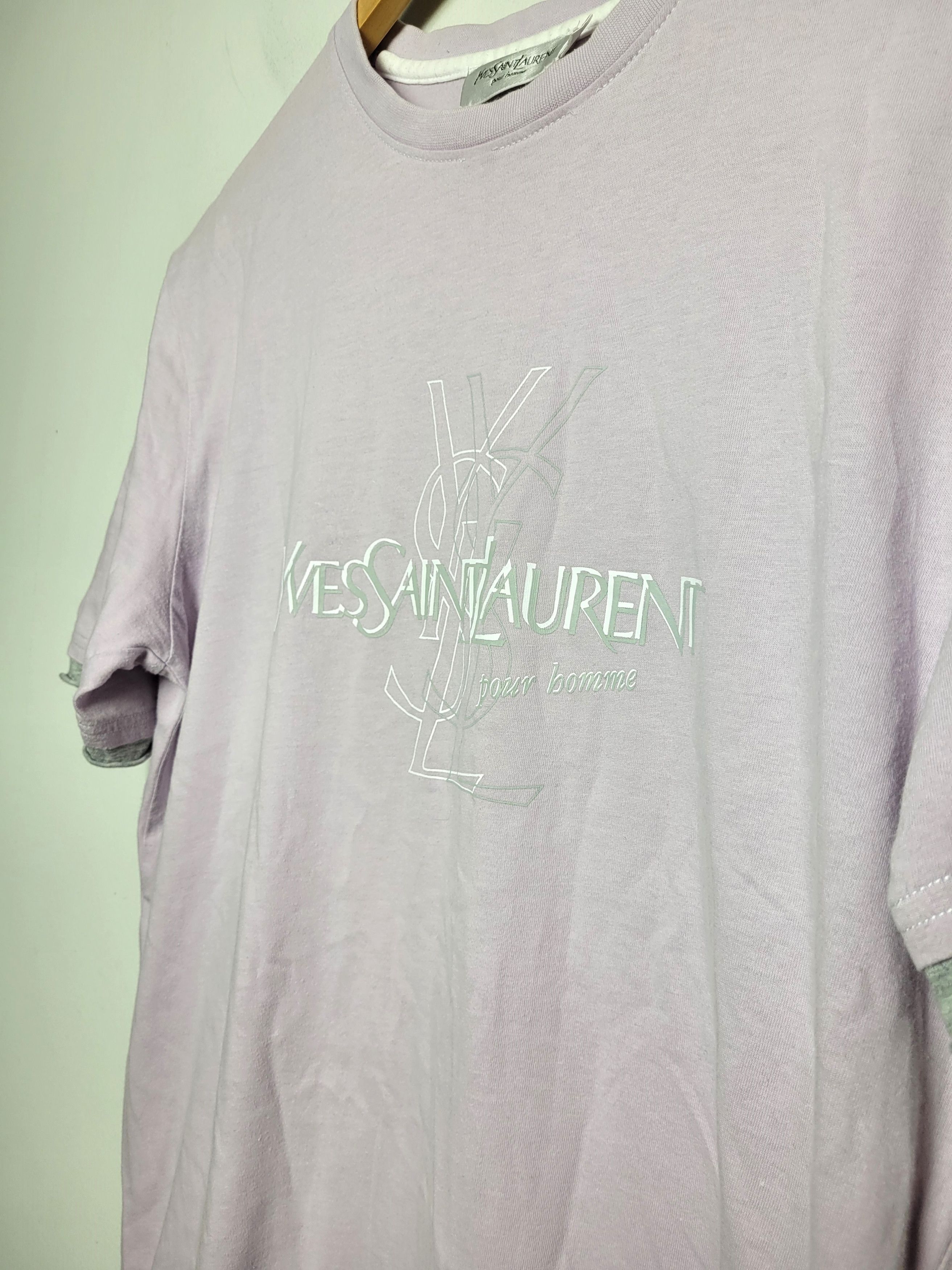 Vintage × Yves Saint Laurent Yves Saint Laurent big logo tee Size US S / EU 44-46 / 1 - 3 Thumbnail