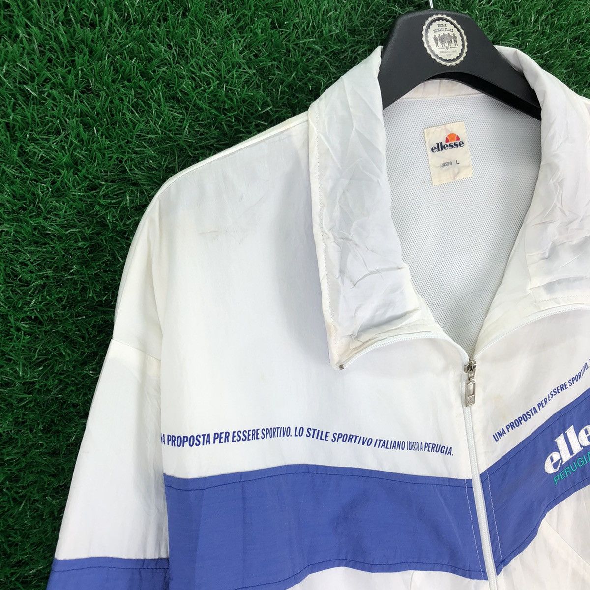 Ellesse Vintage 90's Ellese Perugia Italian 1959 Zipper Jacket Size US M / EU 48-50 / 2 - 5 Thumbnail