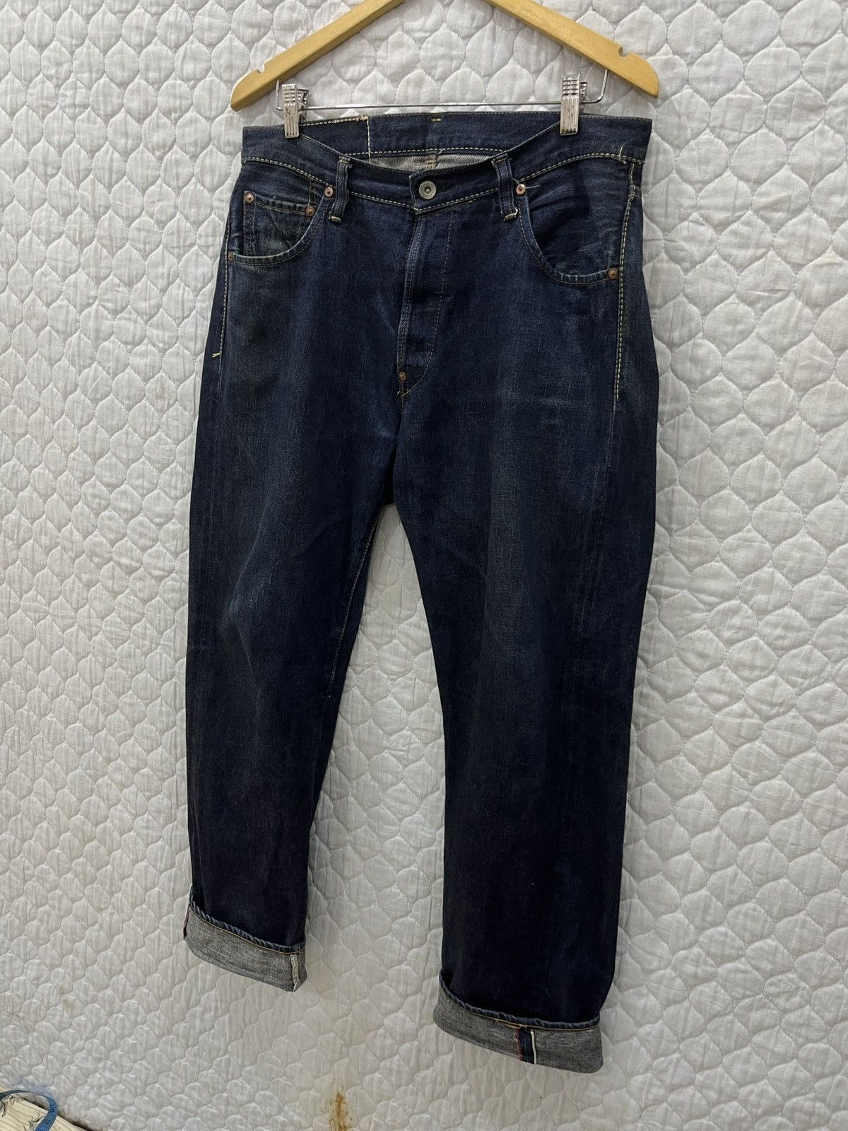 Johnbull (Ffff). VINTAGE JOHN BULL KOJIMA JAPAN SELVEDGE DENIM Size US 34 / EU 50 - 4 Thumbnail