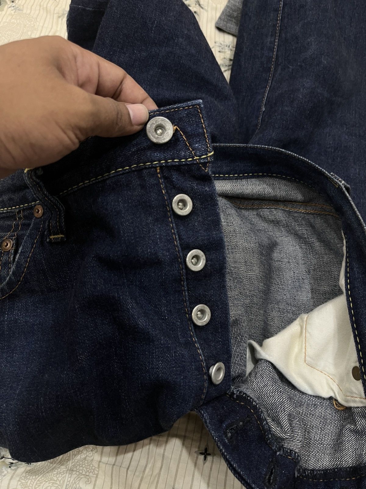 Johnbull (Ffff). VINTAGE JOHN BULL KOJIMA JAPAN SELVEDGE DENIM Size US 34 / EU 50 - 8 Thumbnail