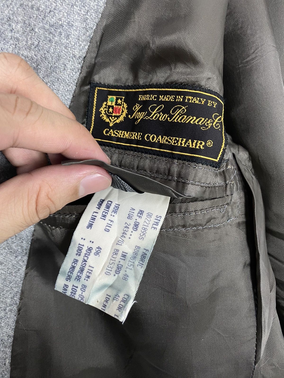 Brooks Brothers Brooks Brothers Cashmere Coarsehair Single Breasted Coat Size 42R - 12 Thumbnail