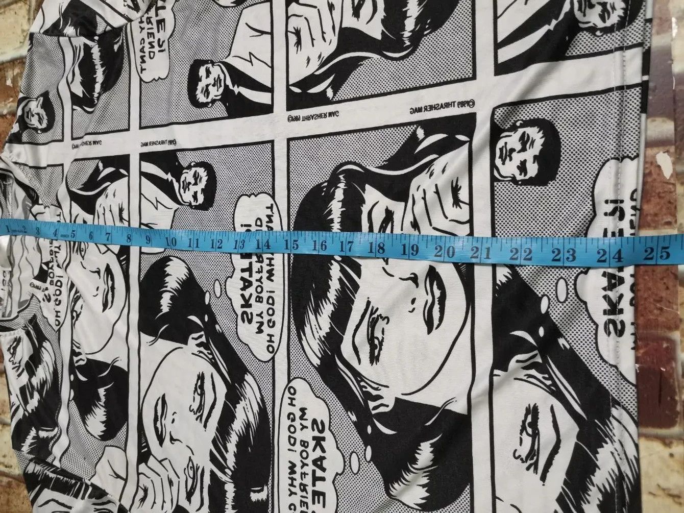 Thrasher Cartoon Anime Full Print Comic Thraser Polyster Material Size US M / EU 48-50 / 2 - 9 Thumbnail
