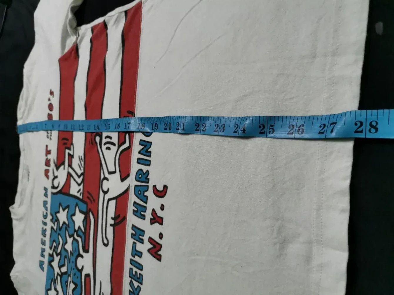 Keith Haring × Vintage Keith Haring Shirt American art of the 80's Size US L / EU 52-54 / 3 - 6 Thumbnail
