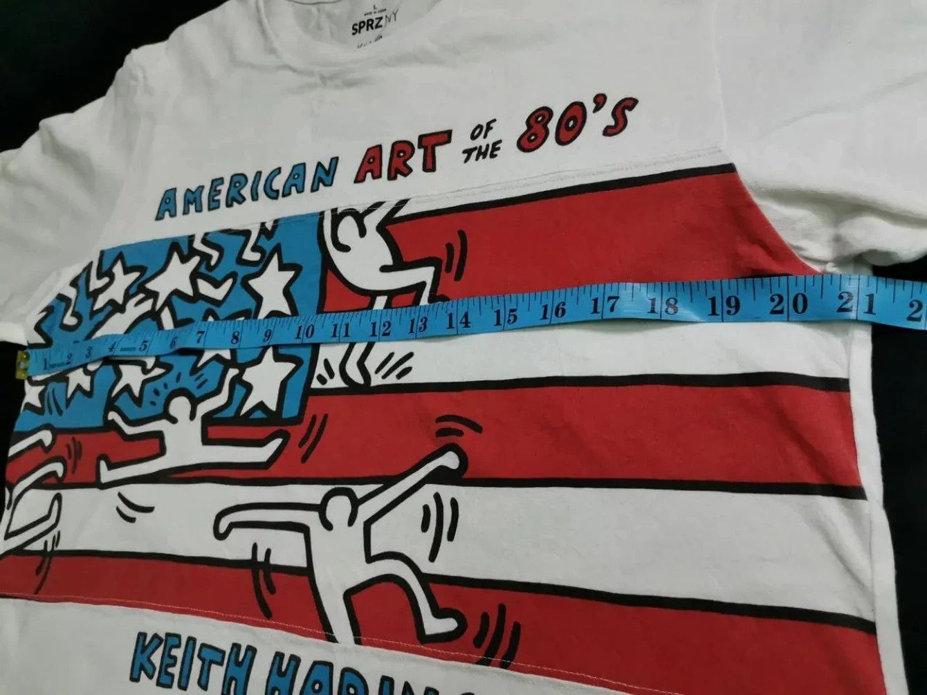 Keith Haring × Vintage Keith Haring Shirt American art of the 80's Size US L / EU 52-54 / 3 - 5 Thumbnail
