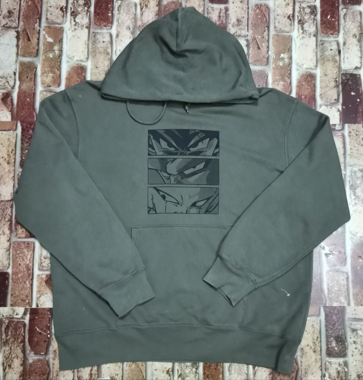 Anime × Cartoon Network × Japanese Brand AKIRA TORIYAMA Dragon Ball Z Pullover Hoodie / Evangelion Size US XL / EU 56 / 4 - 4 Thumbnail