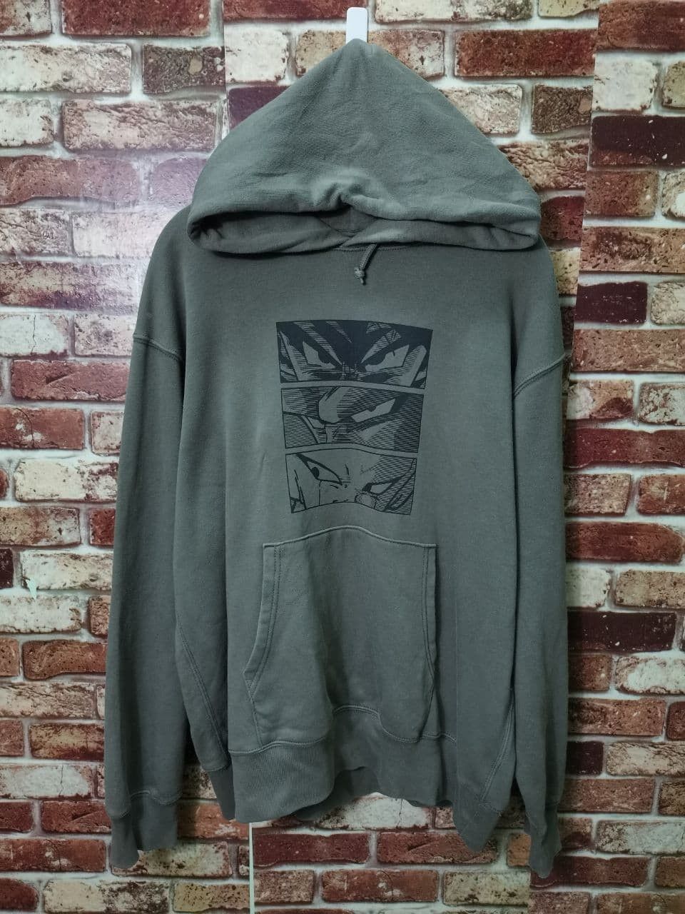 Anime × Cartoon Network × Japanese Brand AKIRA TORIYAMA Dragon Ball Z Pullover Hoodie / Evangelion Size US XL / EU 56 / 4 - 1 Thumbnail