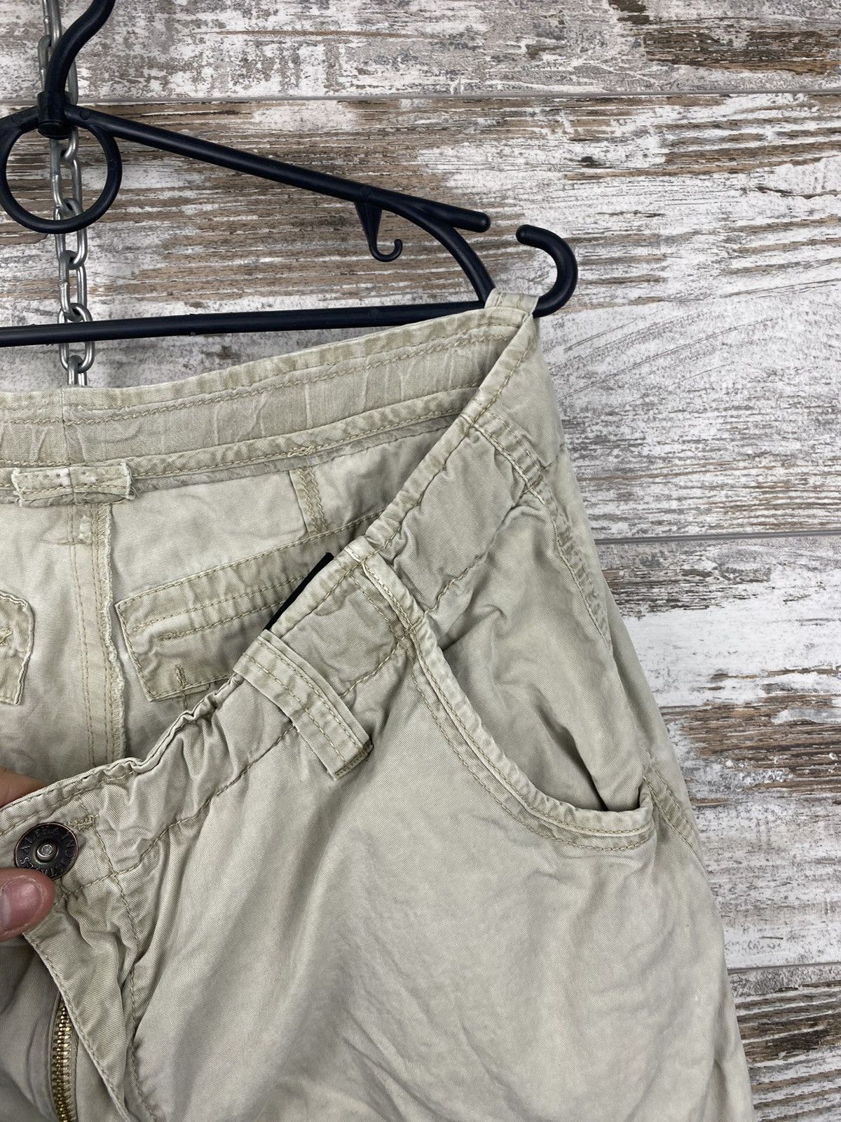 Alpha Industries × Vintage Mens Vintage Cargo Shorts Alpha Industries y2k rare drip Size US 38 / EU 54 - 5 Thumbnail