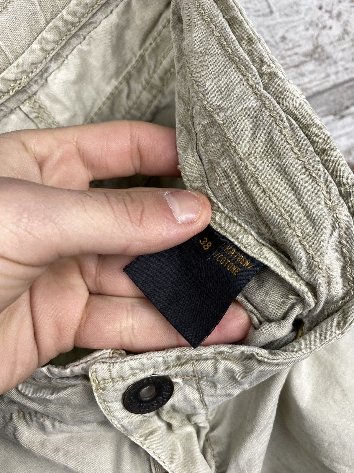 Alpha Industries × Vintage Mens Vintage Cargo Shorts Alpha Industries y2k rare drip Size US 38 / EU 54 - 15 Thumbnail