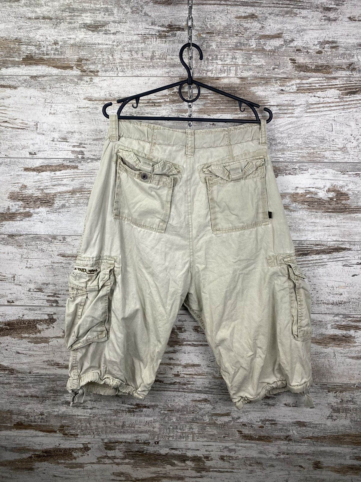 Alpha Industries × Vintage Mens Vintage Cargo Shorts Alpha Industries y2k rare drip Size US 38 / EU 54 - 8 Thumbnail