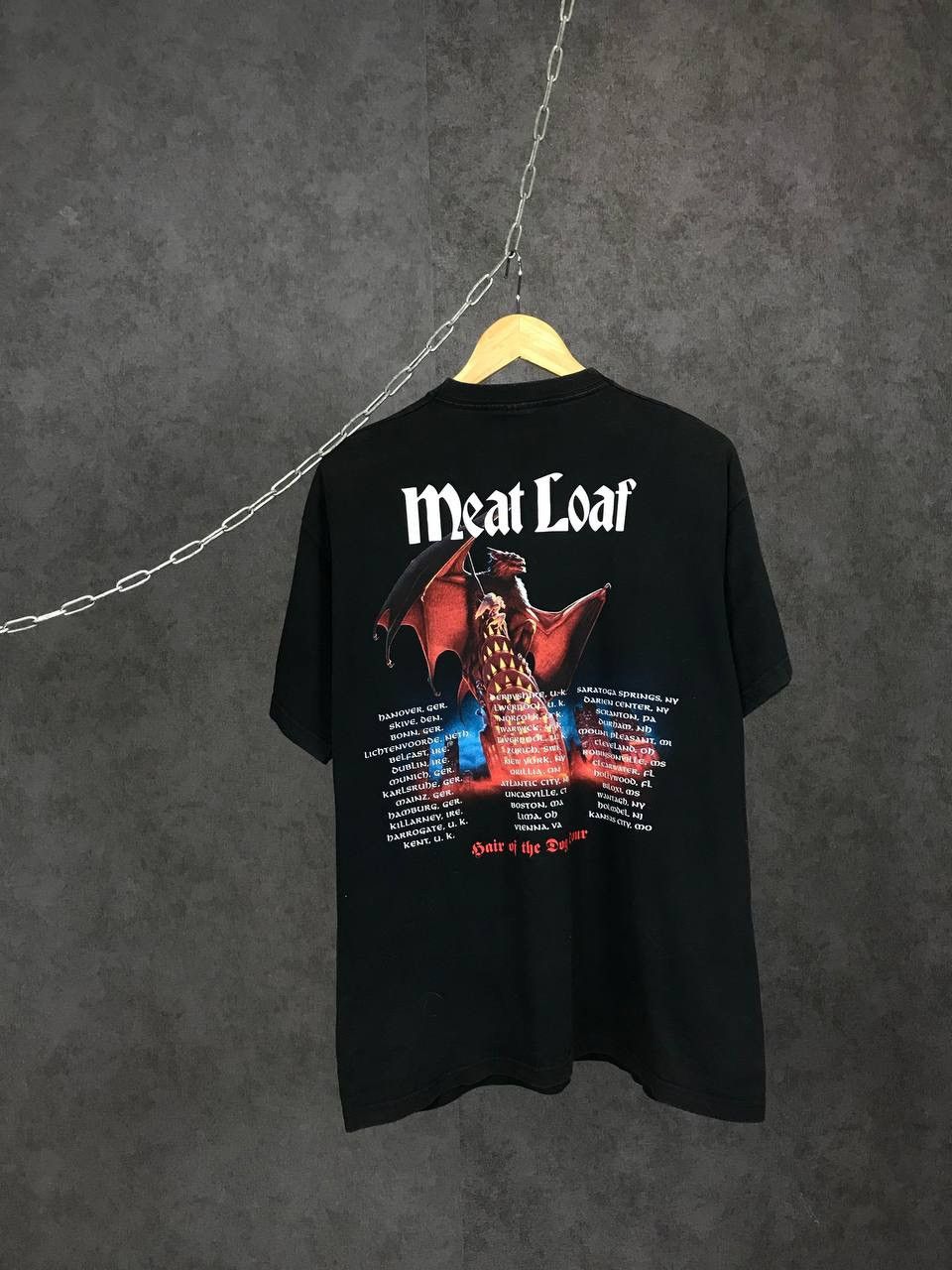 Band Tees × Vintage Meat Loaf 2005 vintage rock band tour overprinted tee Size US M / EU 48-50 / 2 - 2 Thumbnail