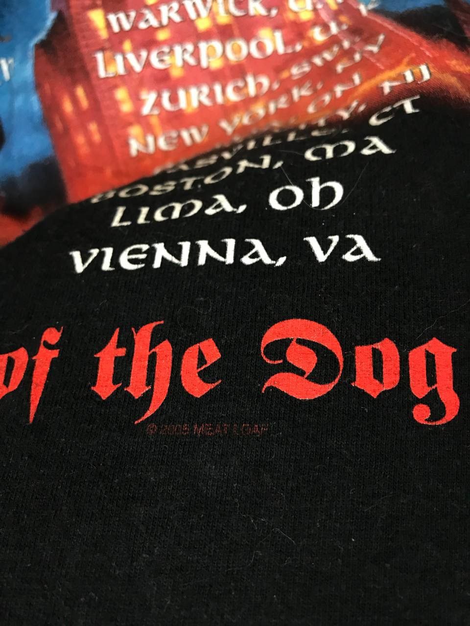 Band Tees × Vintage Meat Loaf 2005 vintage rock band tour overprinted tee Size US M / EU 48-50 / 2 - 5 Thumbnail