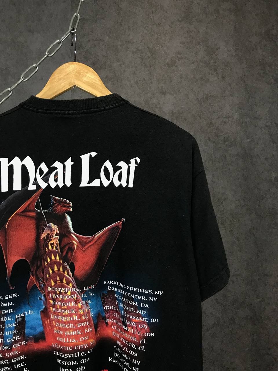Band Tees × Vintage Meat Loaf 2005 vintage rock band tour overprinted tee Size US M / EU 48-50 / 2 - 4 Thumbnail