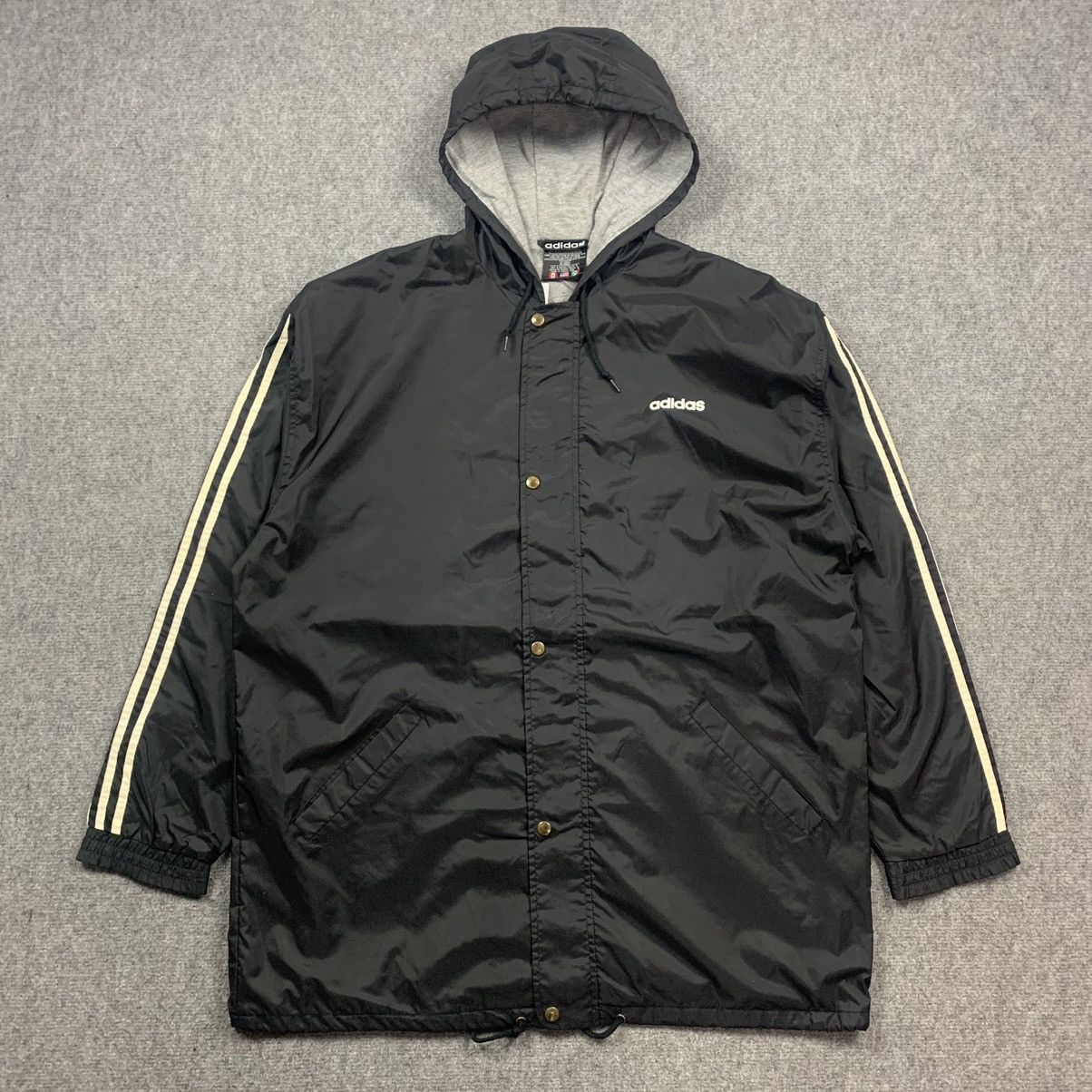 Vintage Adidas Hoodie Long Jacket