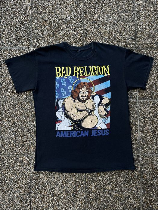 Vintage Vintage Bad Religion American Jesus Punk Rock T-Shirt