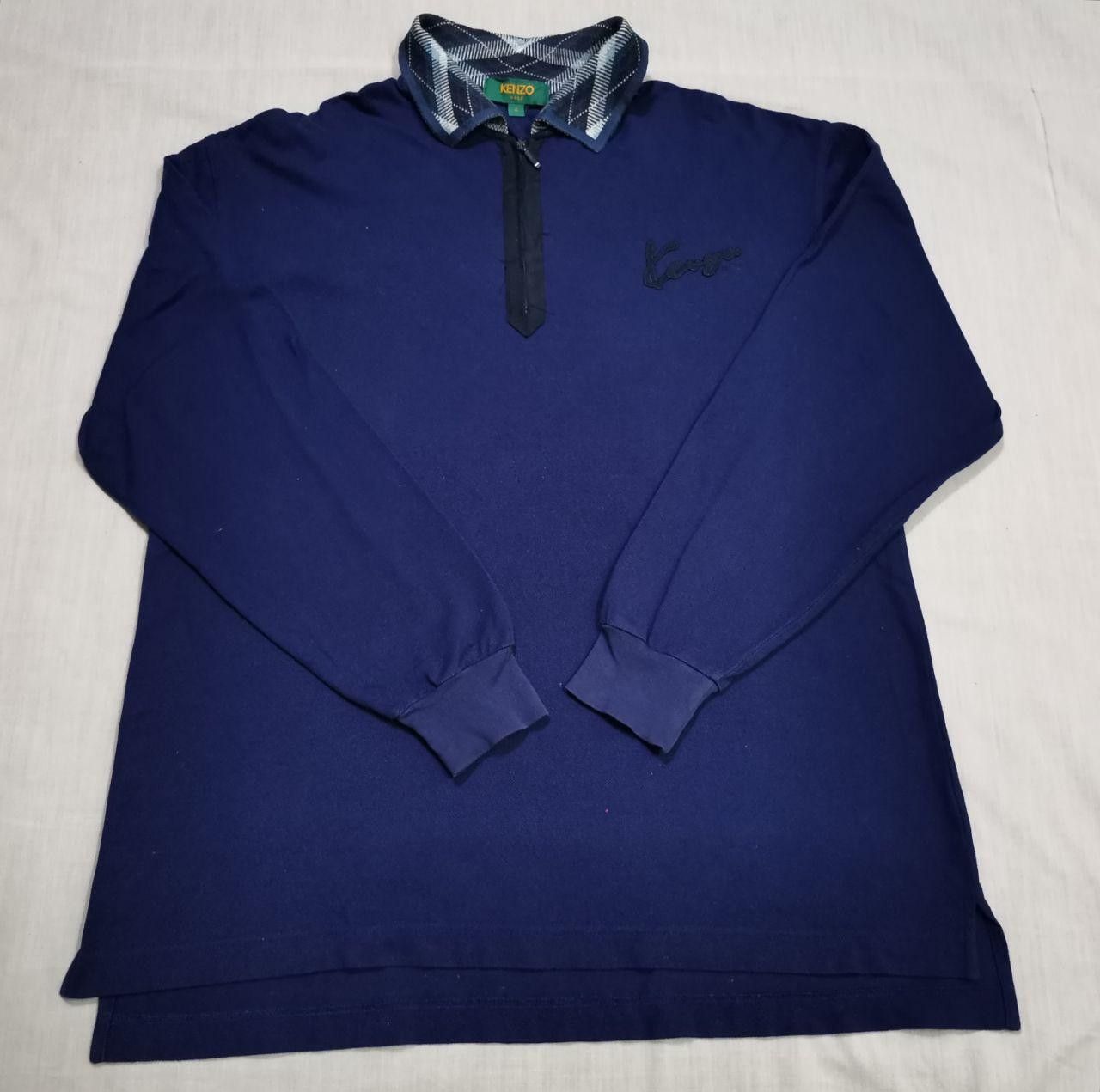 KENZO GOLF Polo Shirt Men Large Red Vintage 1990\'s