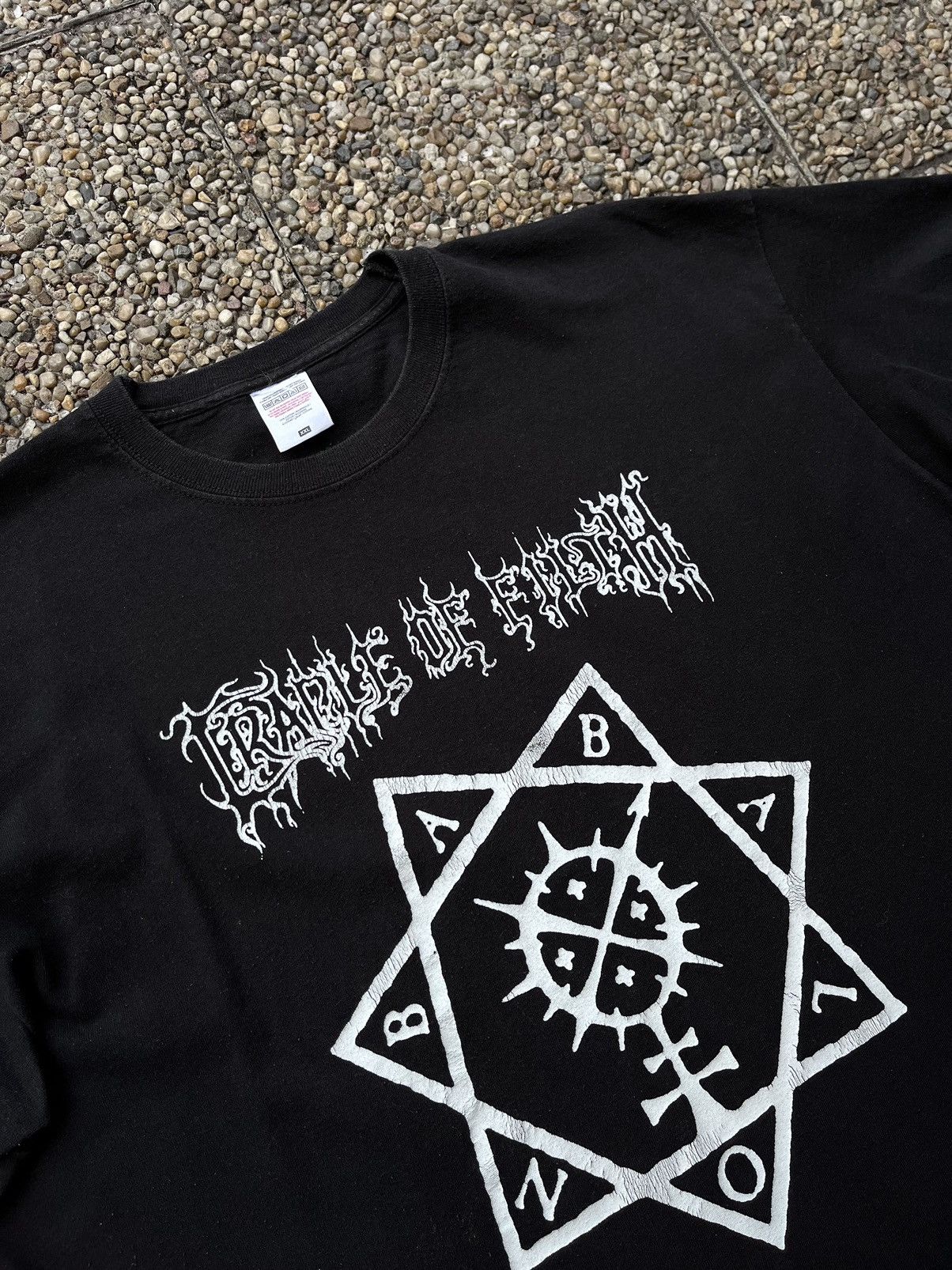 Band Tees × Vintage Cradle Of Filth Babalon Vintage Gothic Metal Band Music Tee Size US XXL / EU 58 / 5 - 5 Thumbnail