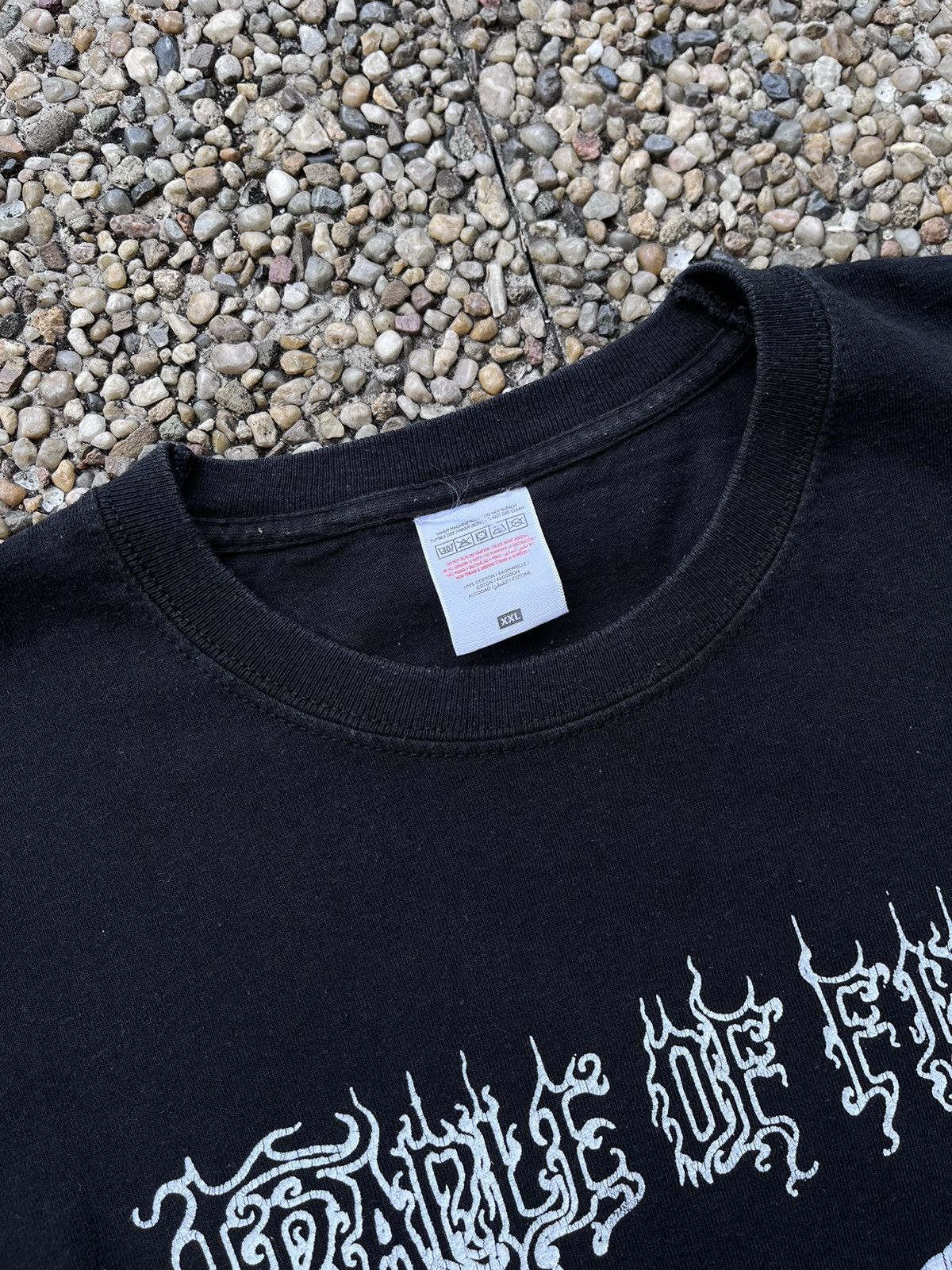 Band Tees × Vintage Cradle Of Filth Babalon Vintage Gothic Metal Band Music Tee Size US XXL / EU 58 / 5 - 3 Thumbnail