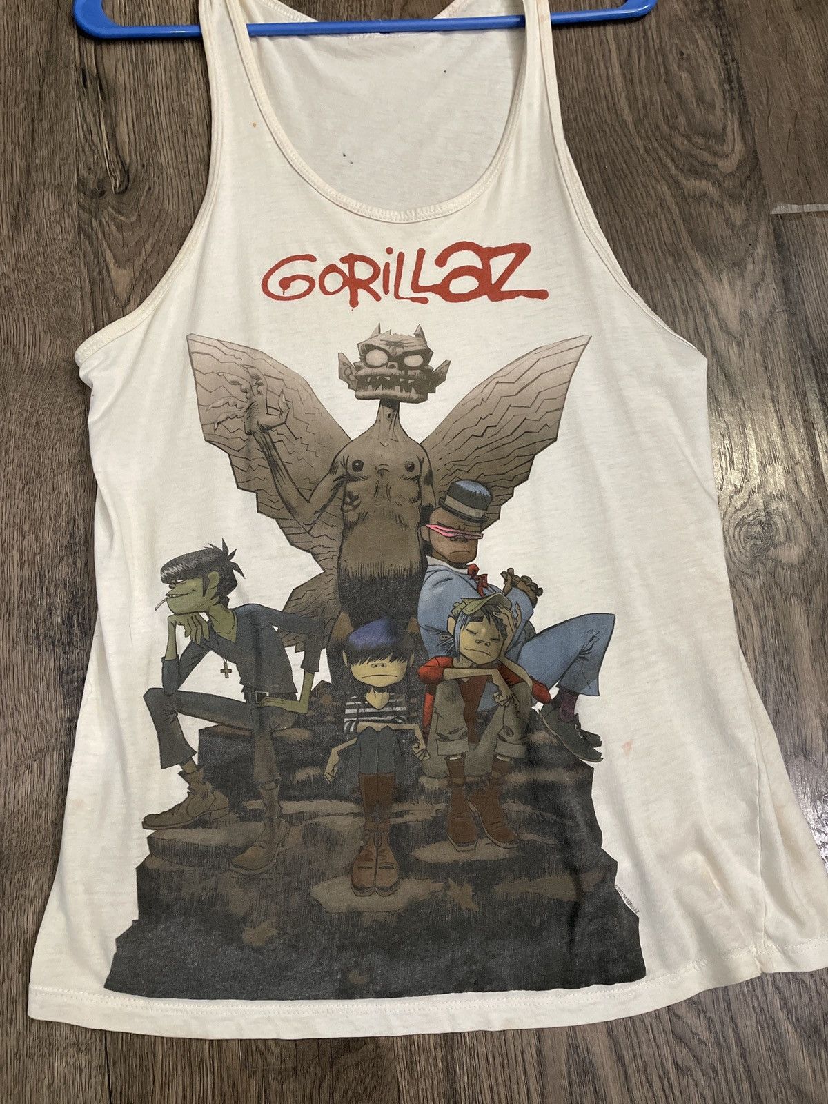 Vintage Vintage Gorillaz Band Tank Top Grailed