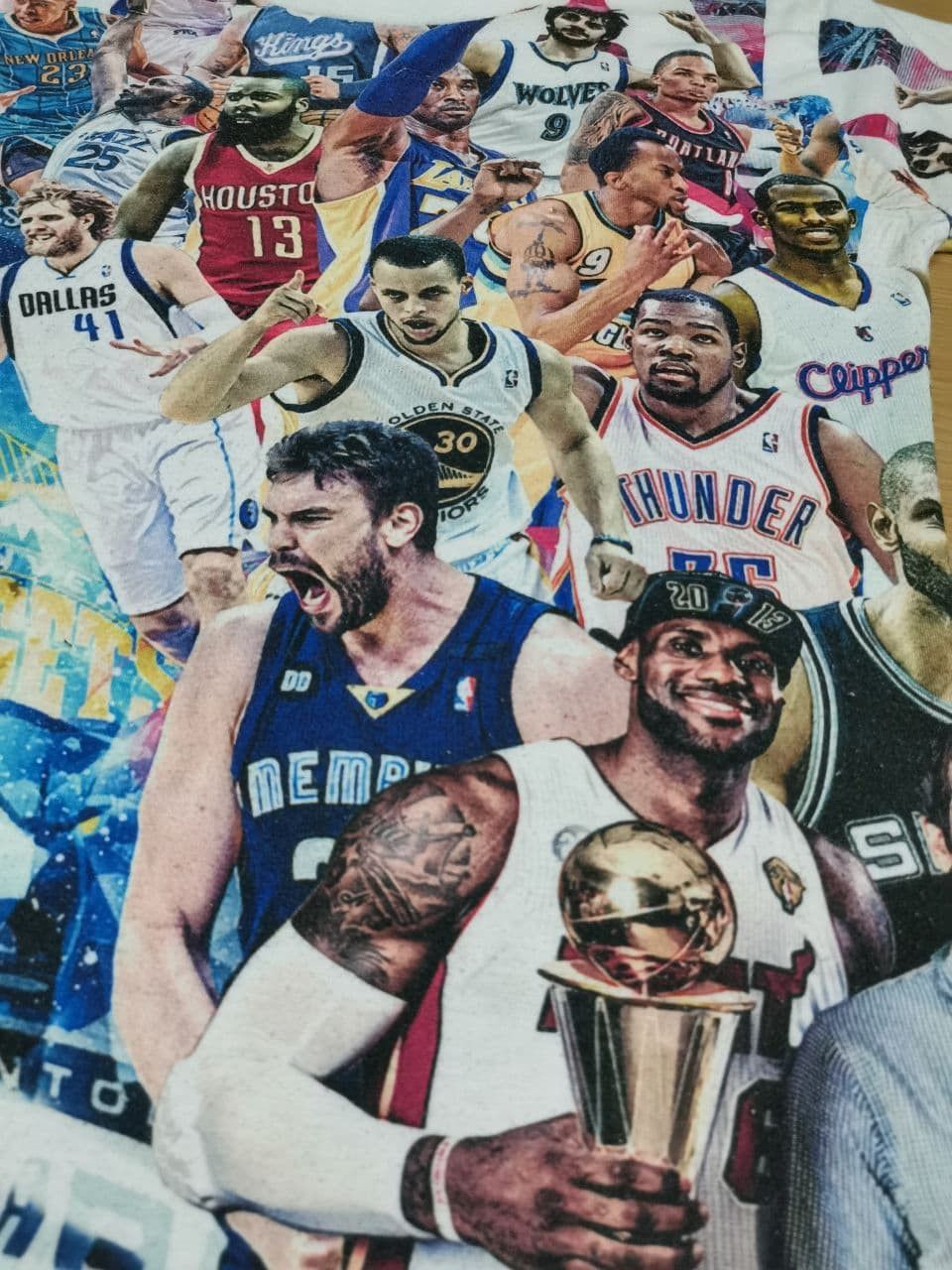 Japanese Brand × NBA NBA fullprint vintage Player Size US M / EU 48-50 / 2 - 1 Thumbnail