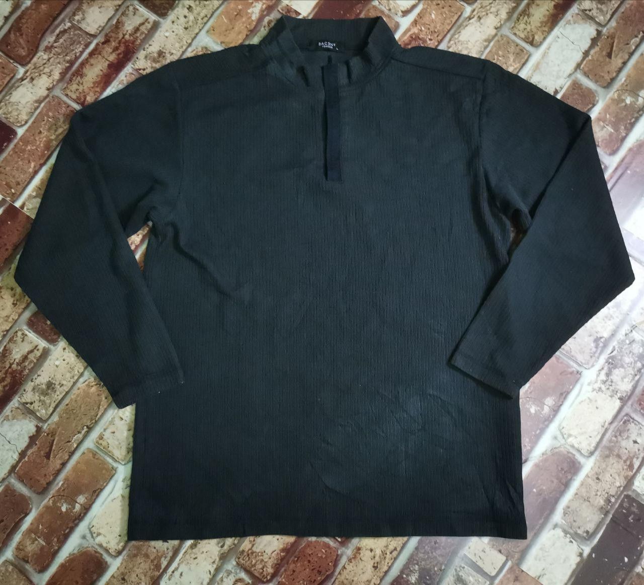 Designer × Japanese Brand × Yohji Yamamoto SASCNY Y'SACSS YOHJI YAMAMOTO ZIPPER SHIRT Size US L / EU 52-54 / 3 - 9 Thumbnail