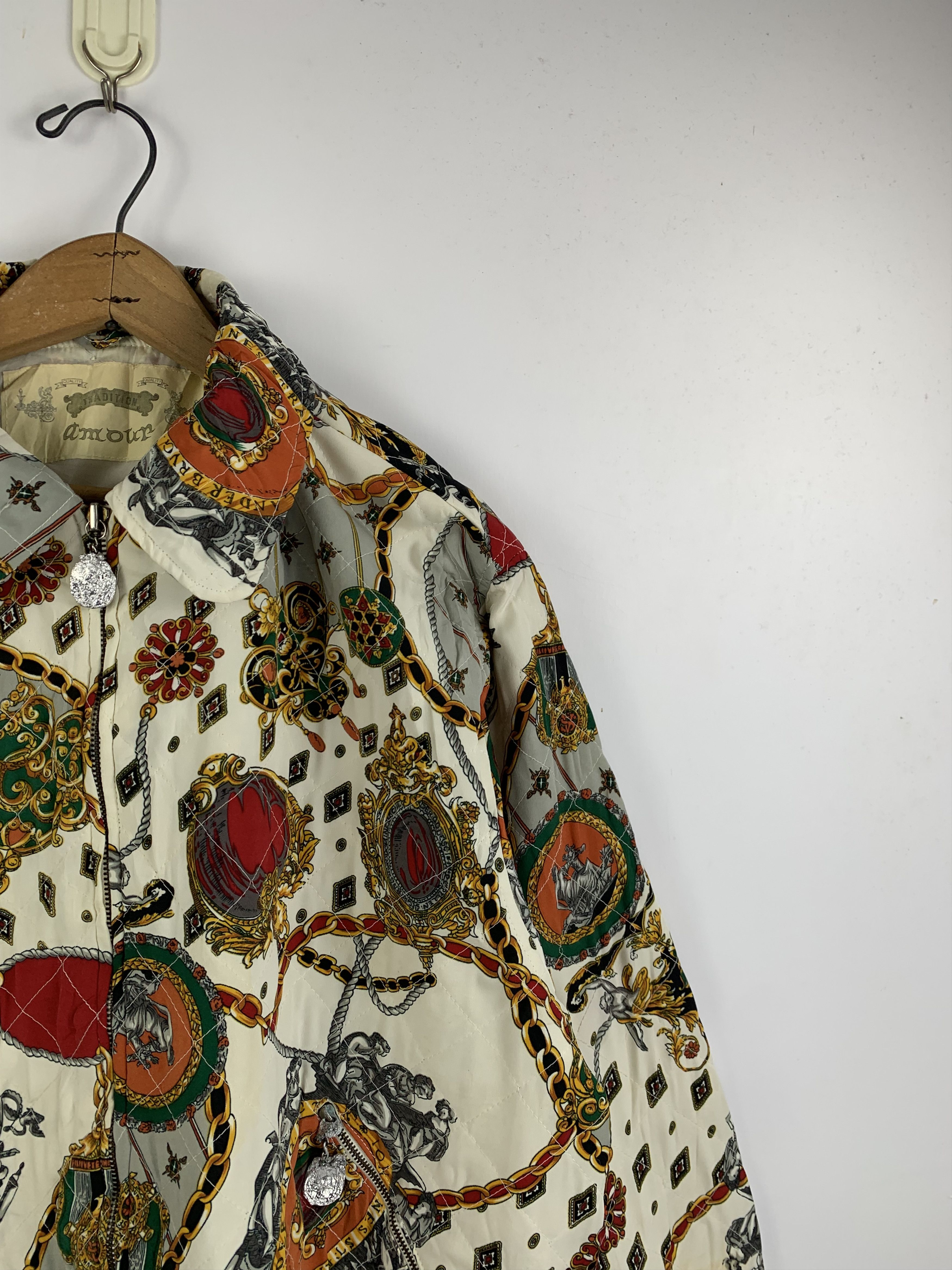 Japanese Brand × Vintage Vintage Japanese Brand Multicolour Bomber Jacket J1643 Size US L / EU 52-54 / 3 - 10 Thumbnail