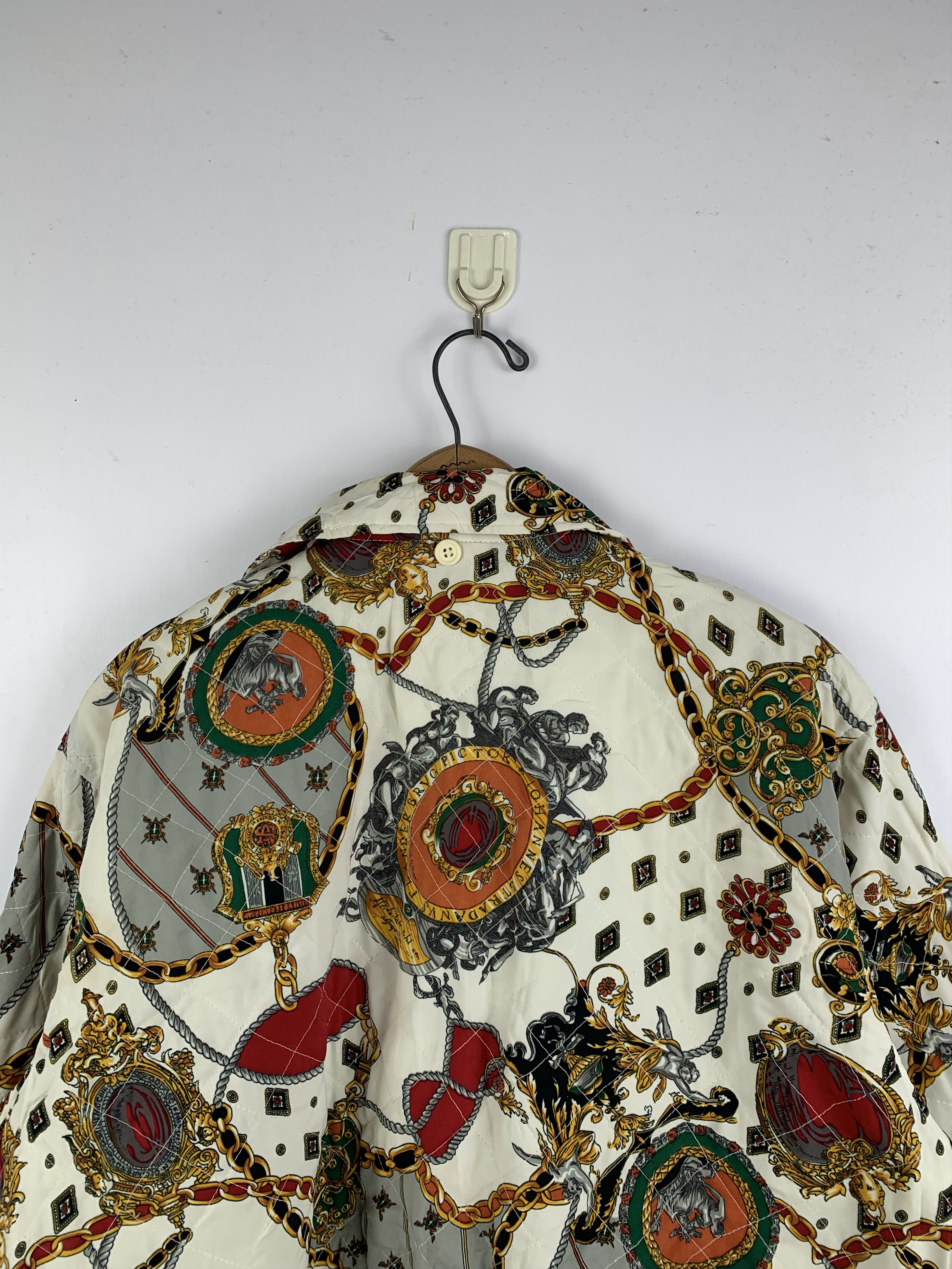 Japanese Brand × Vintage Vintage Japanese Brand Multicolour Bomber Jacket J1643 Size US L / EU 52-54 / 3 - 4 Thumbnail