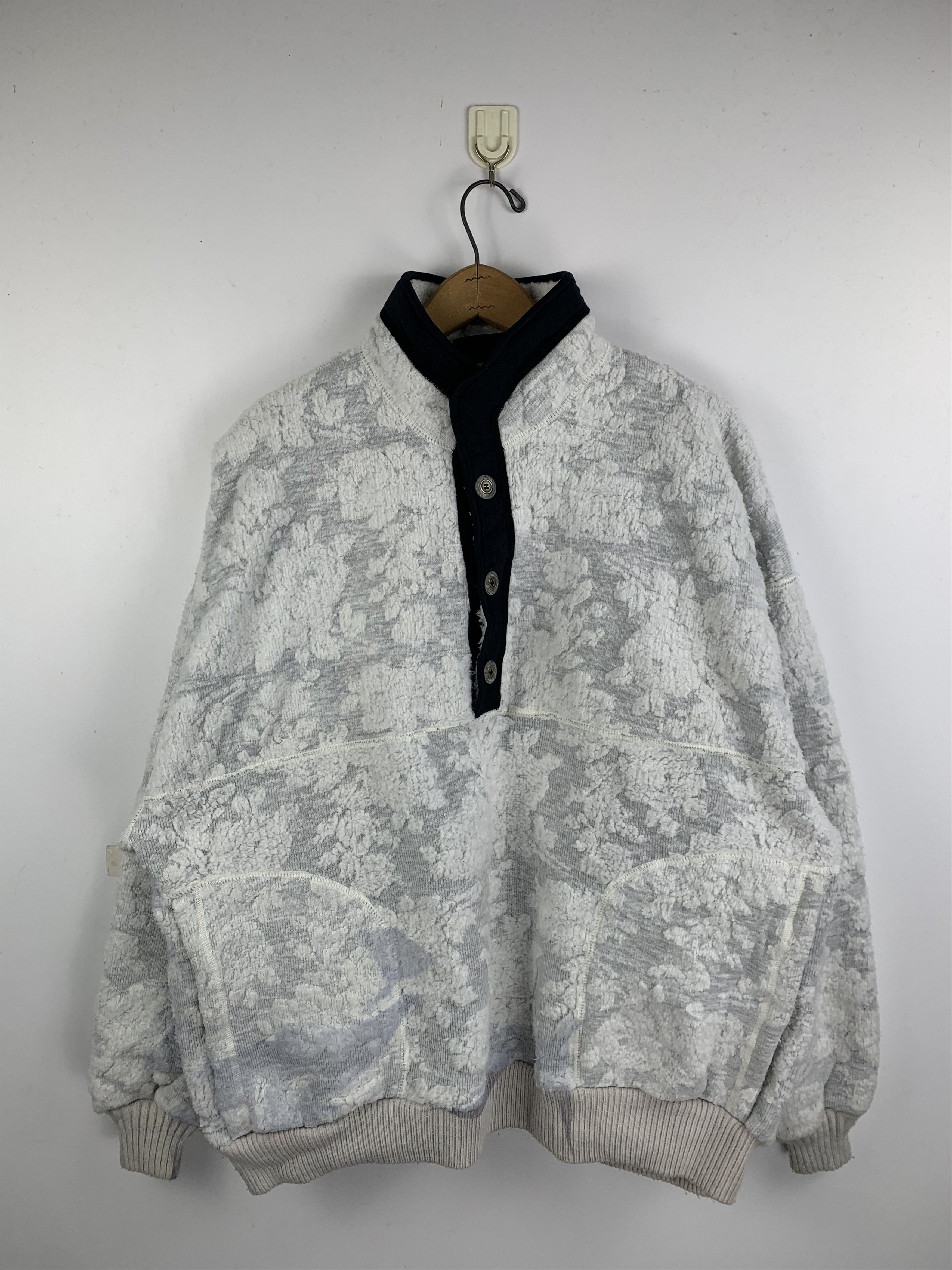 Japanese Brand Vintage 90s Hot Chilys Bomber Fleece Jacket J1642 Size US L / EU 52-54 / 3 - 1 Thumbnail