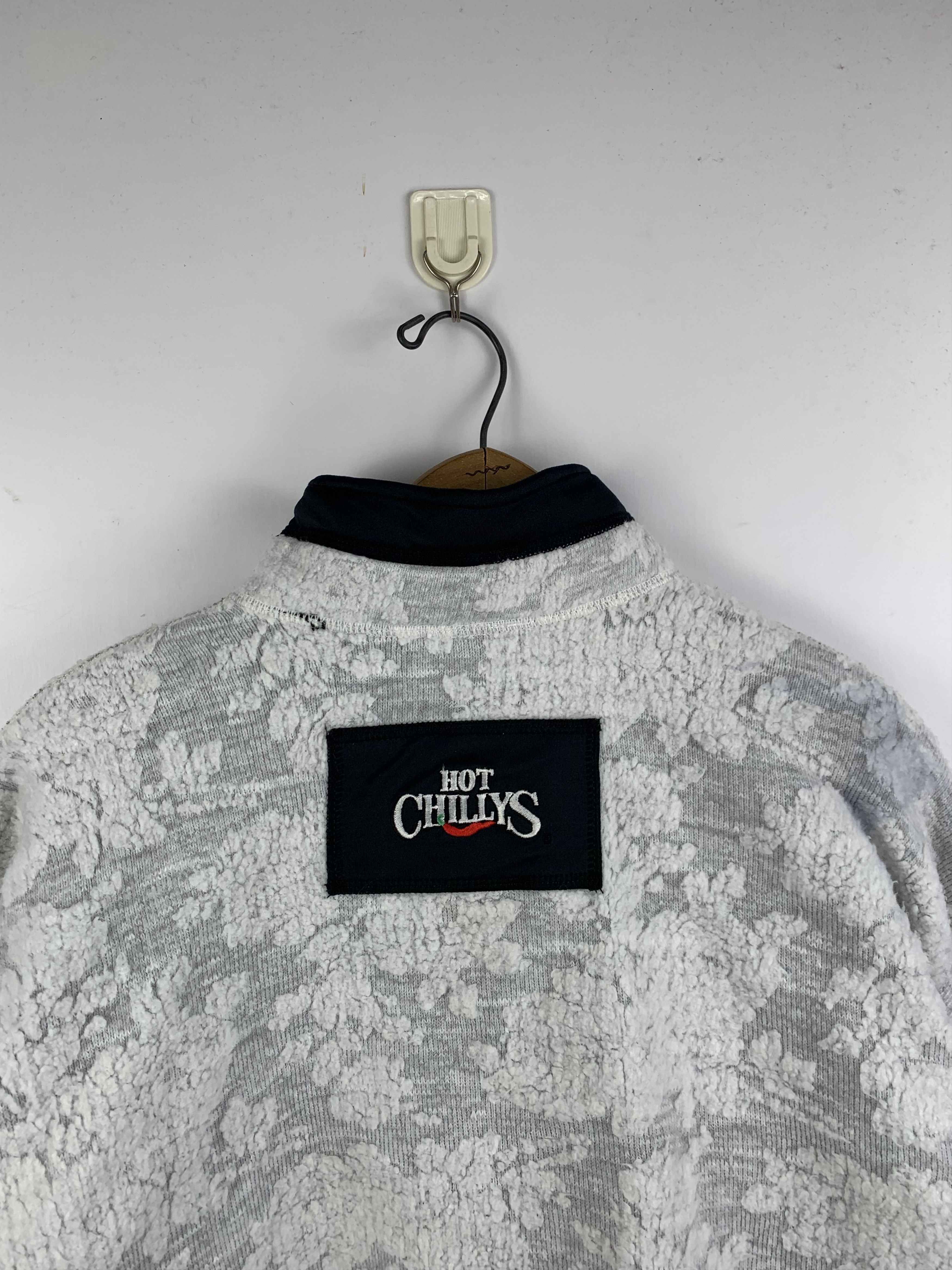 Japanese Brand Vintage 90s Hot Chilys Bomber Fleece Jacket J1642 Size US L / EU 52-54 / 3 - 4 Thumbnail