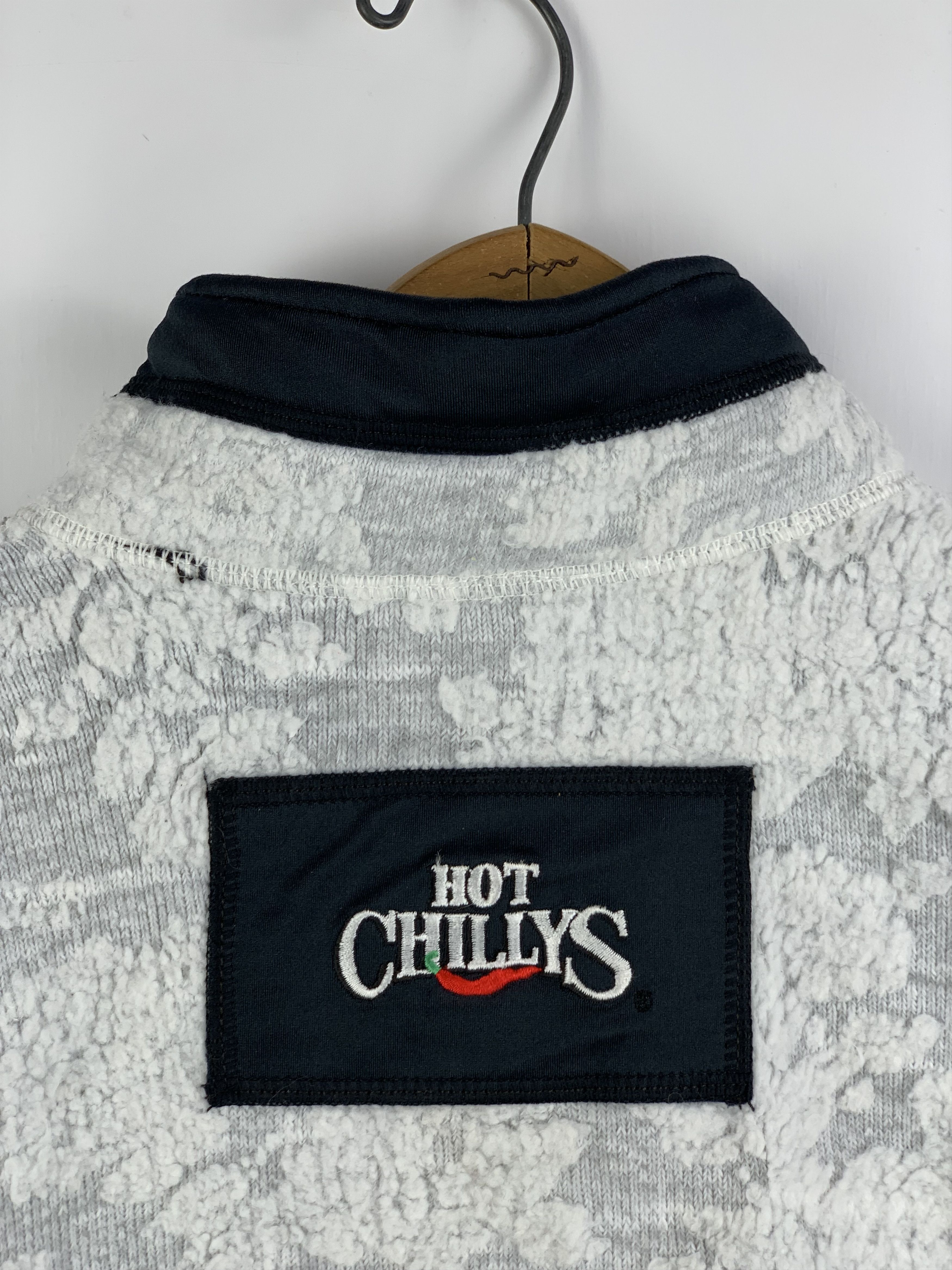 Japanese Brand Vintage 90s Hot Chilys Bomber Fleece Jacket J1642 Size US L / EU 52-54 / 3 - 7 Thumbnail