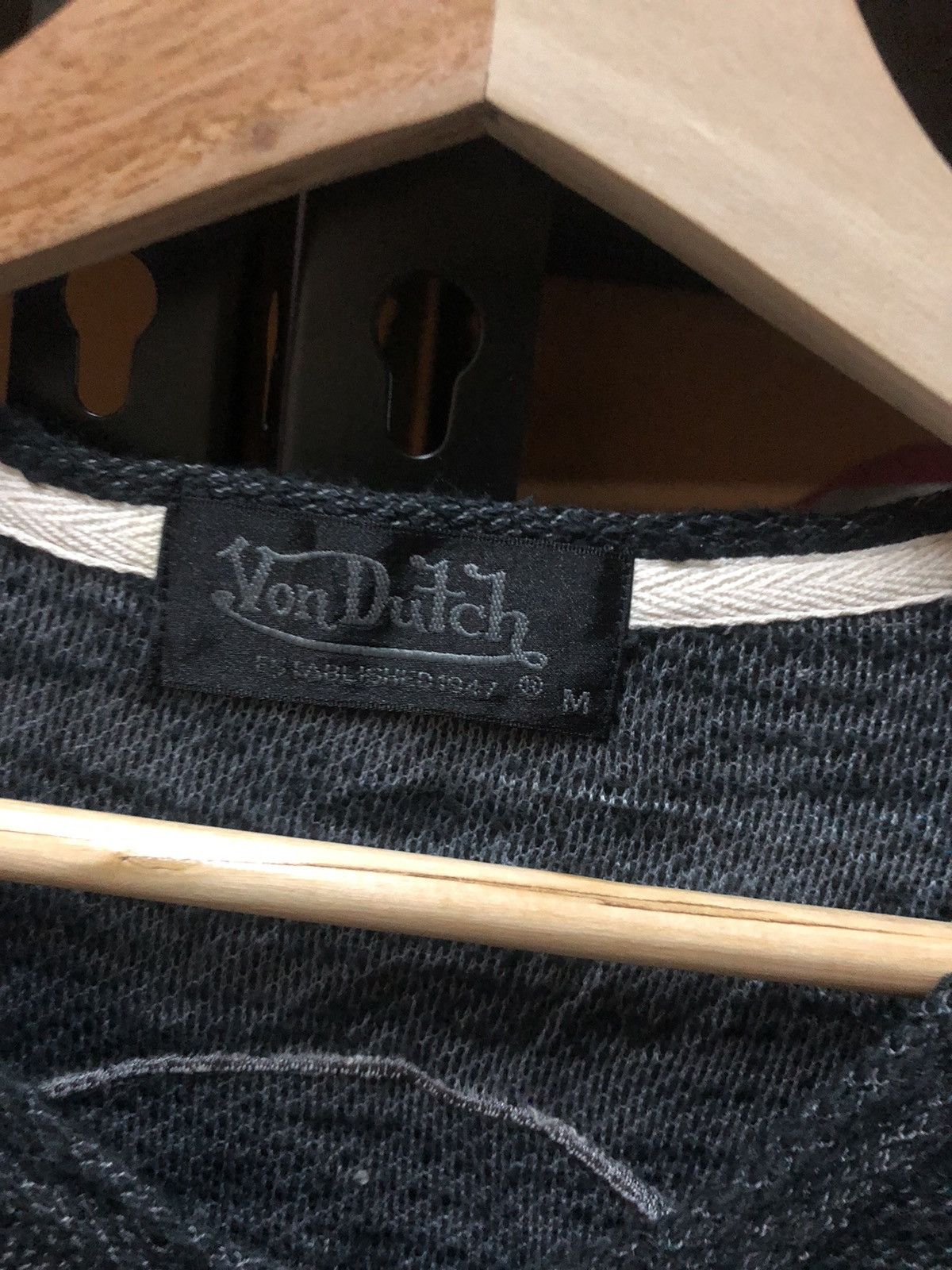 Vintage × Von Dutch Vintage Von Dutch Skull LongSleeve Shirt Size US S / EU 44-46 / 1 - 4 Thumbnail