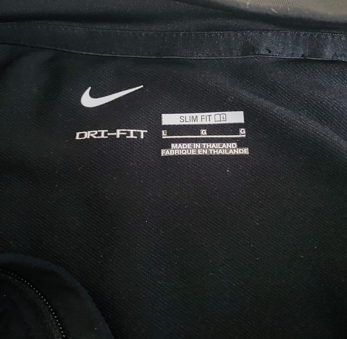 Nike Nike Dri-Fit Drill Top | Black | Size: Large Size US L / EU 52-54 / 3 - 6 Thumbnail