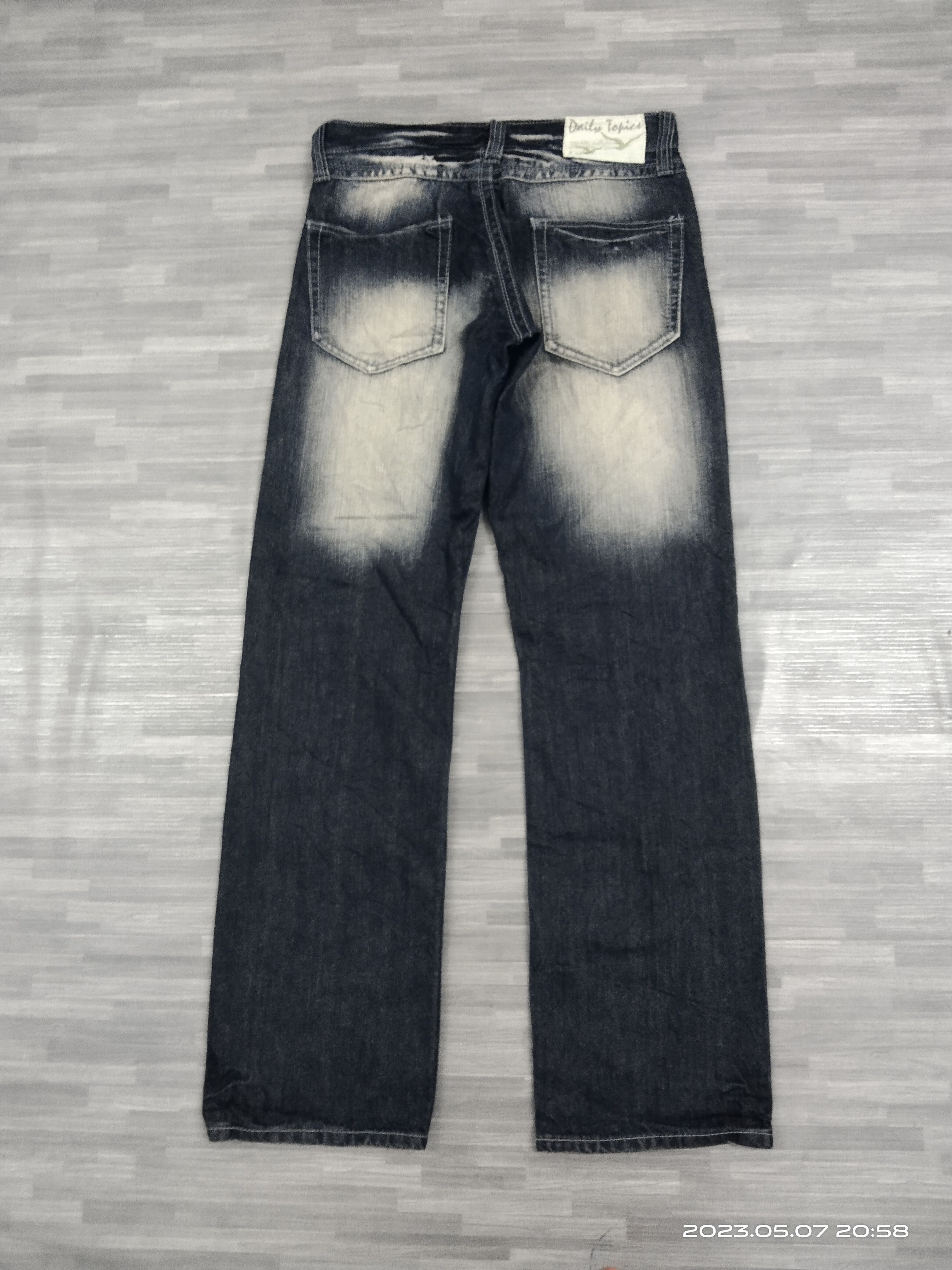SUPER SICK RUSTY DAILY TOPICS DENIM PANTS