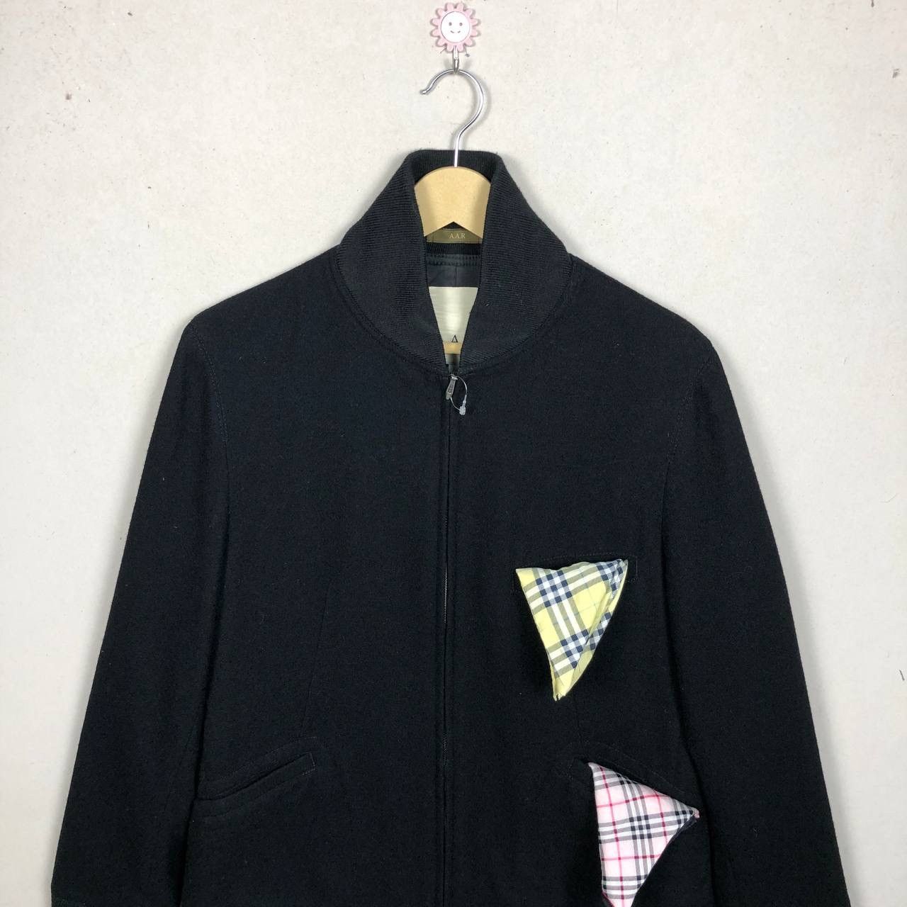 Yohji Yamamoto Yohji Yamamoto Wool Cotton Black Jacket Multipocket Size US L / EU 52-54 / 3 - 4 Thumbnail