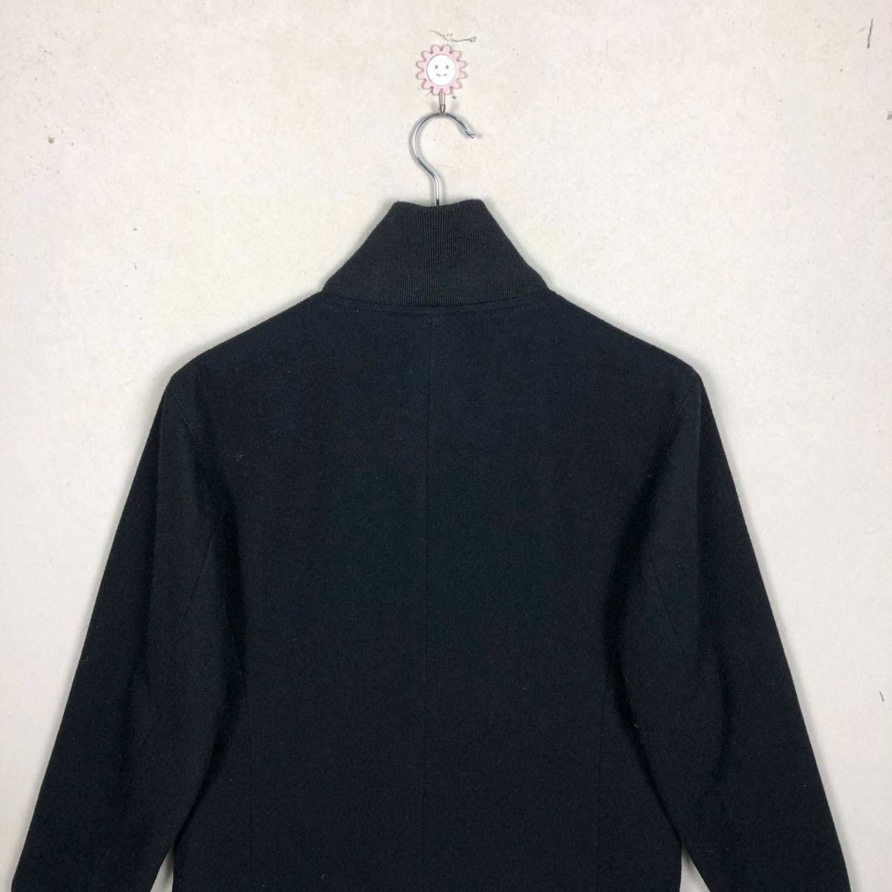 Yohji Yamamoto Yohji Yamamoto Wool Cotton Black Jacket Multipocket Size US L / EU 52-54 / 3 - 5 Thumbnail